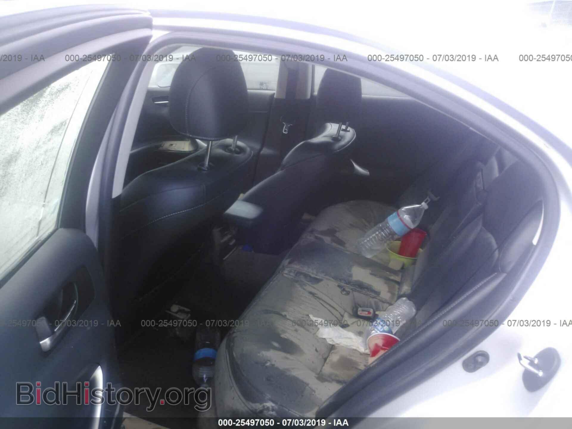 2011 LEXUS IS - VIN: JTHBF5C27B5141539 - Фото 8