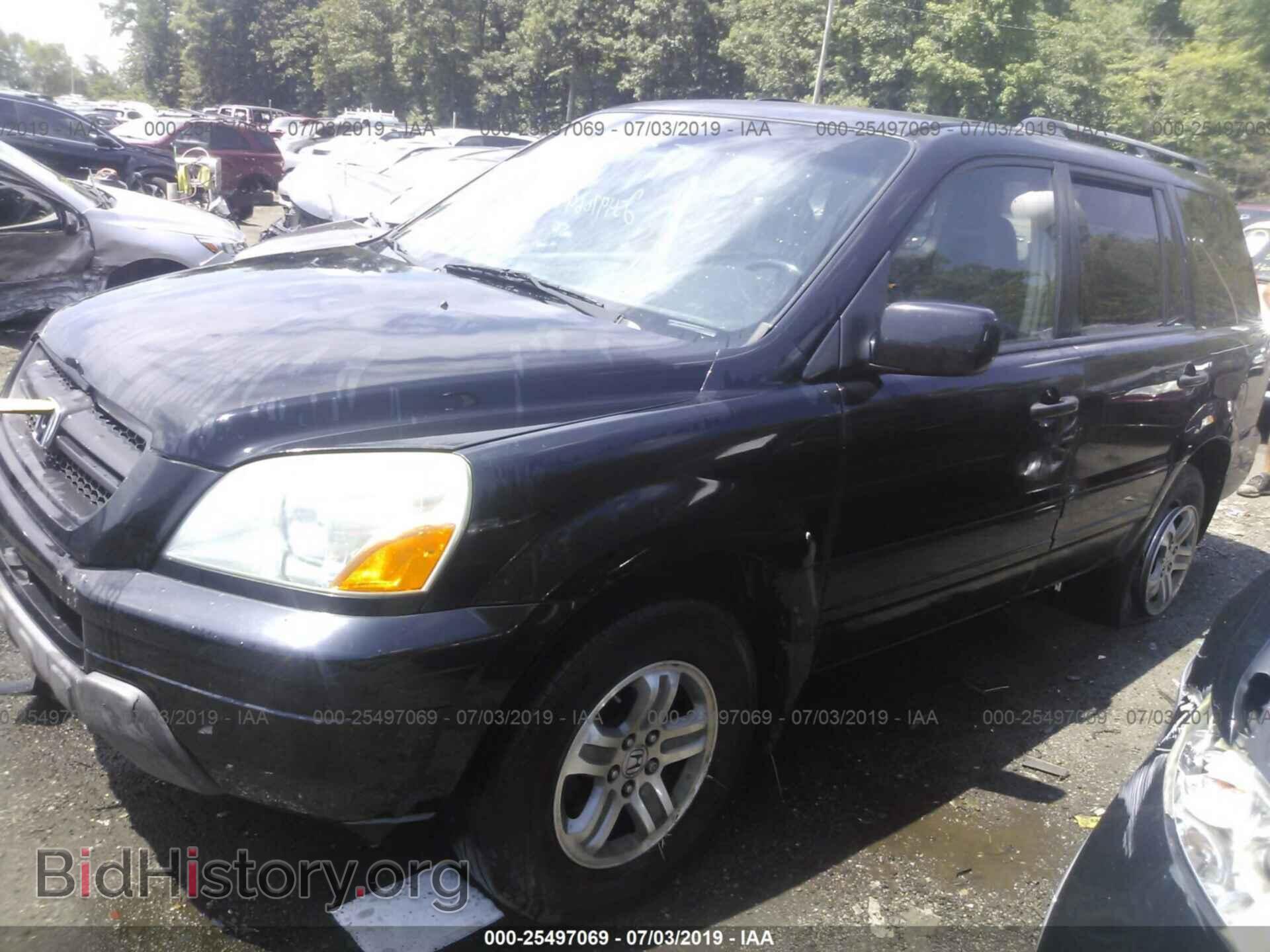 2005 HONDA PILOT - VIN: 5FNYF18585B008105 - Фото 2