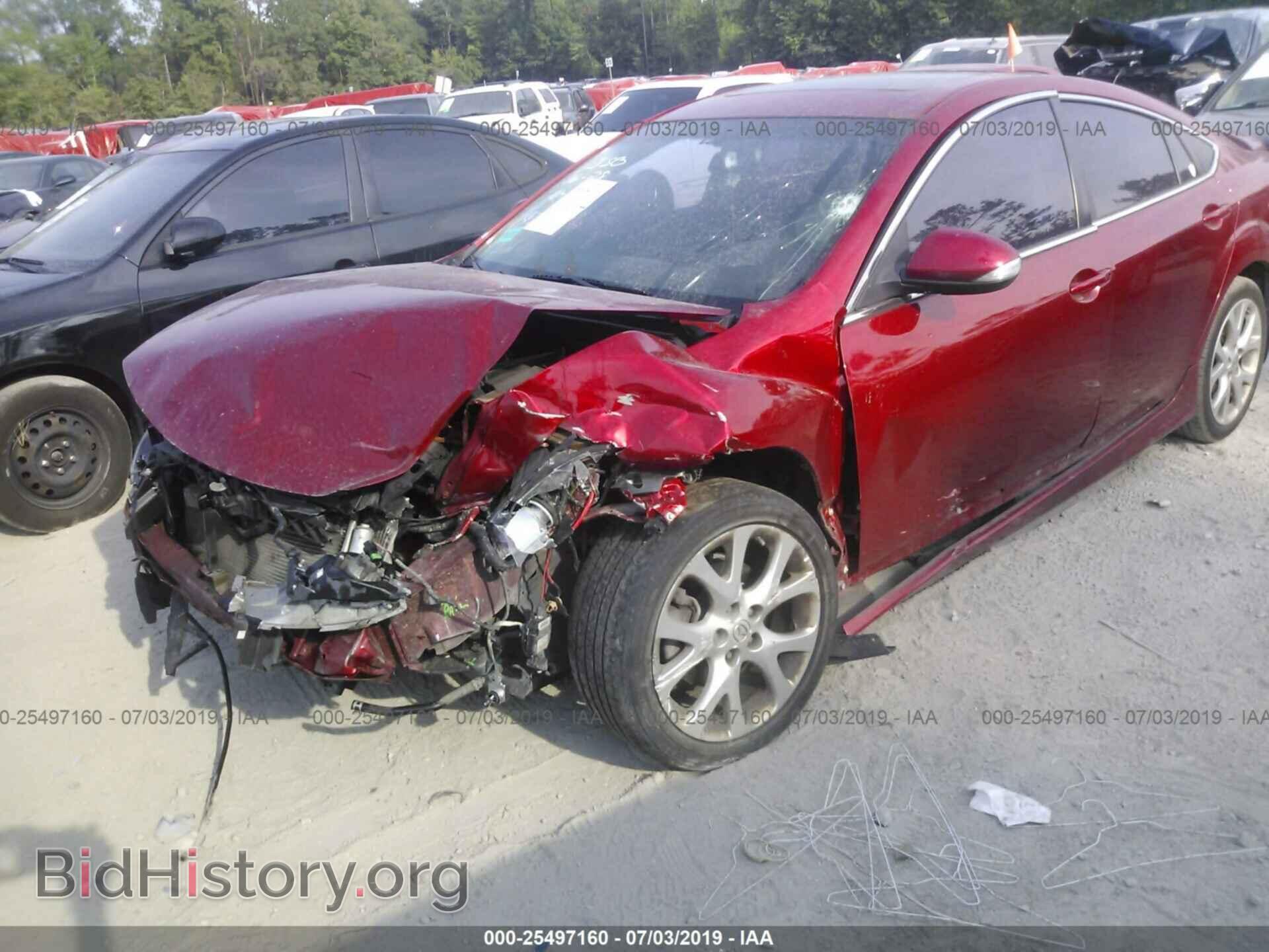 2012 MAZDA 6 - VIN: 1YVHZ8CB9C5M09734 - Фото 2