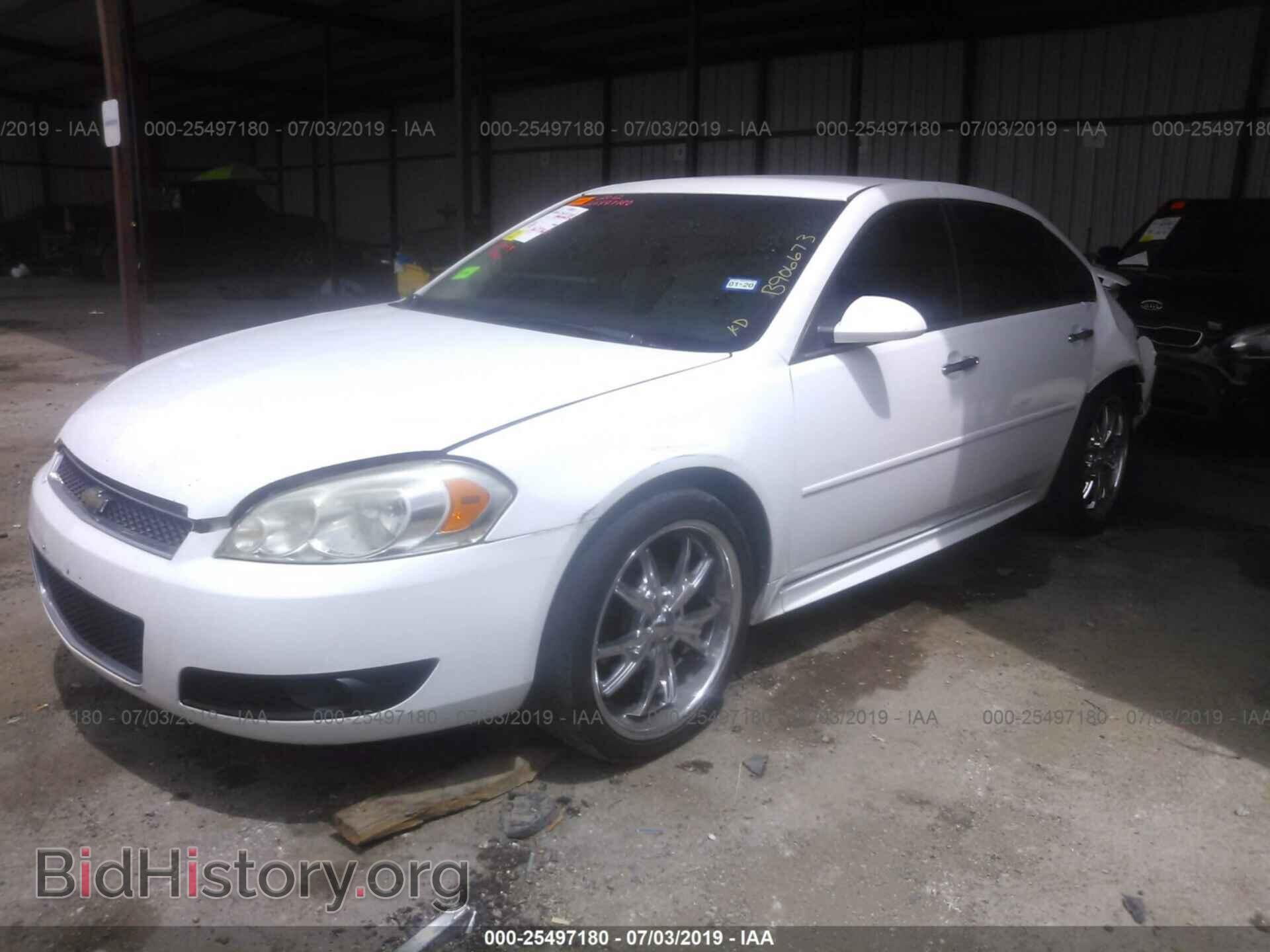 2012 CHEVROLET IMPALA - VIN: 2G1WC5E33C1104128 - Фото 2