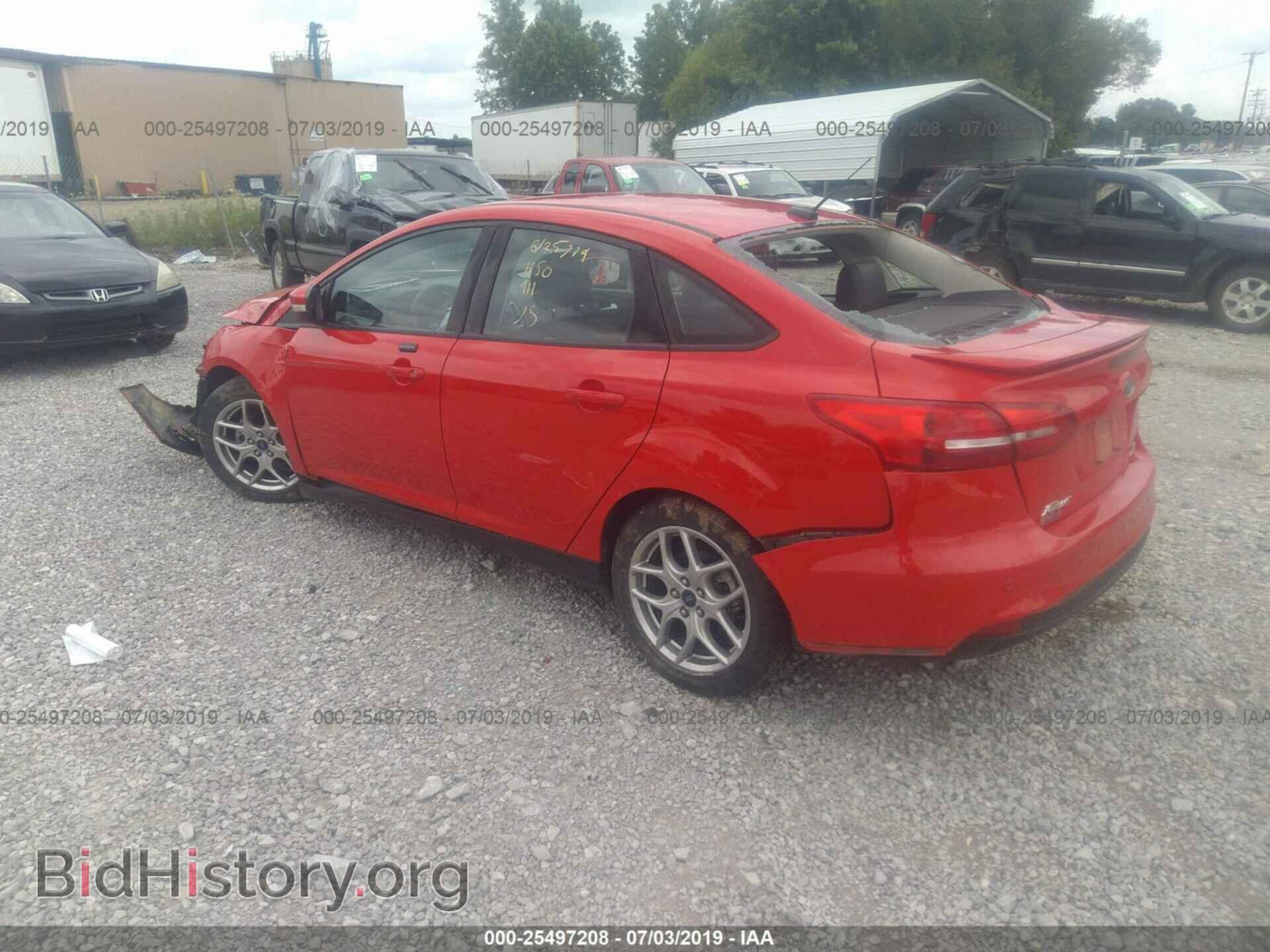 2015 FORD FOCUS - VIN: 1FADP3F20FL293032 - Фото 3