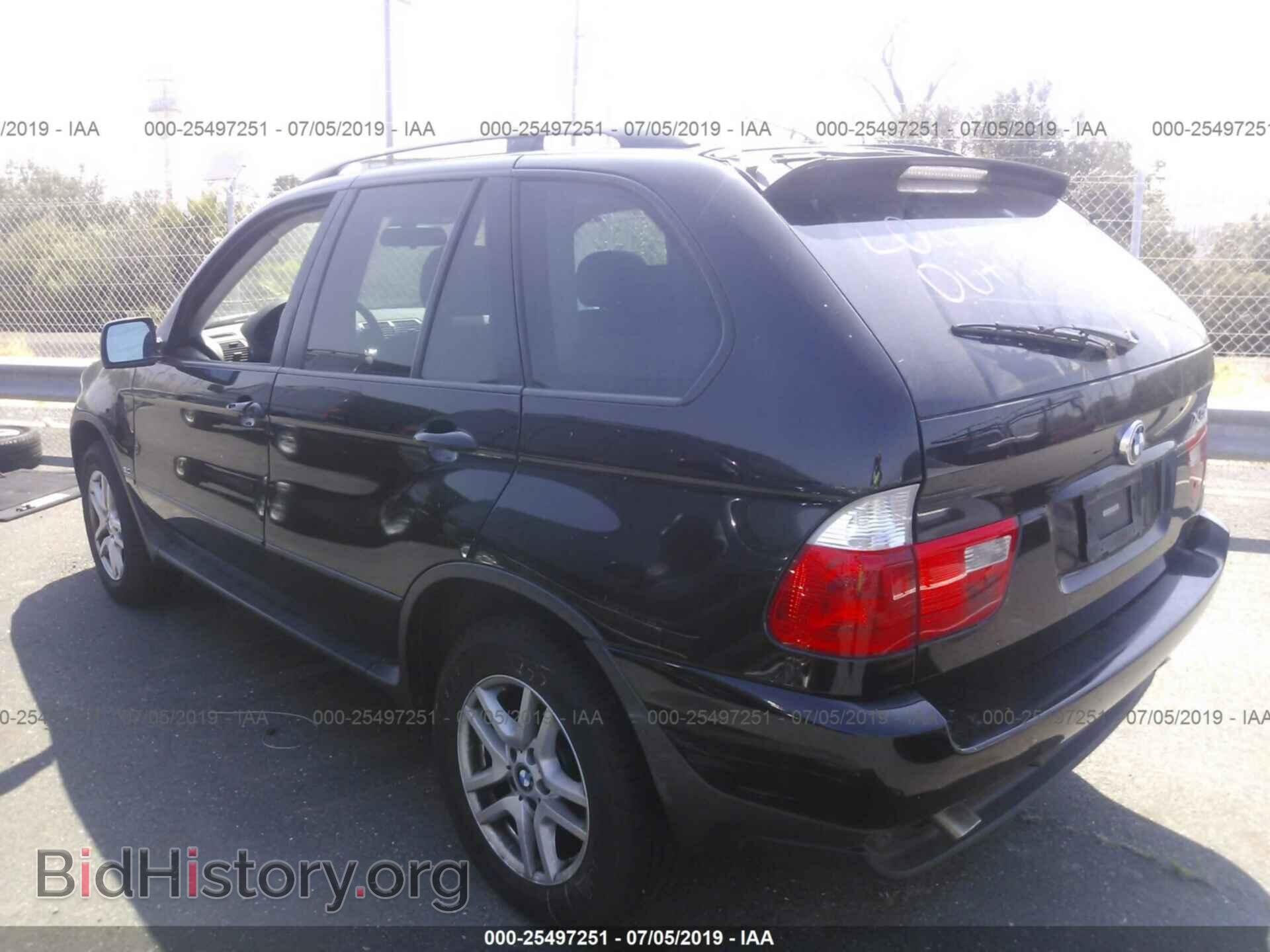 2005 BMW X5 - VIN: 5UXFA13585LU48625 - Фото 3