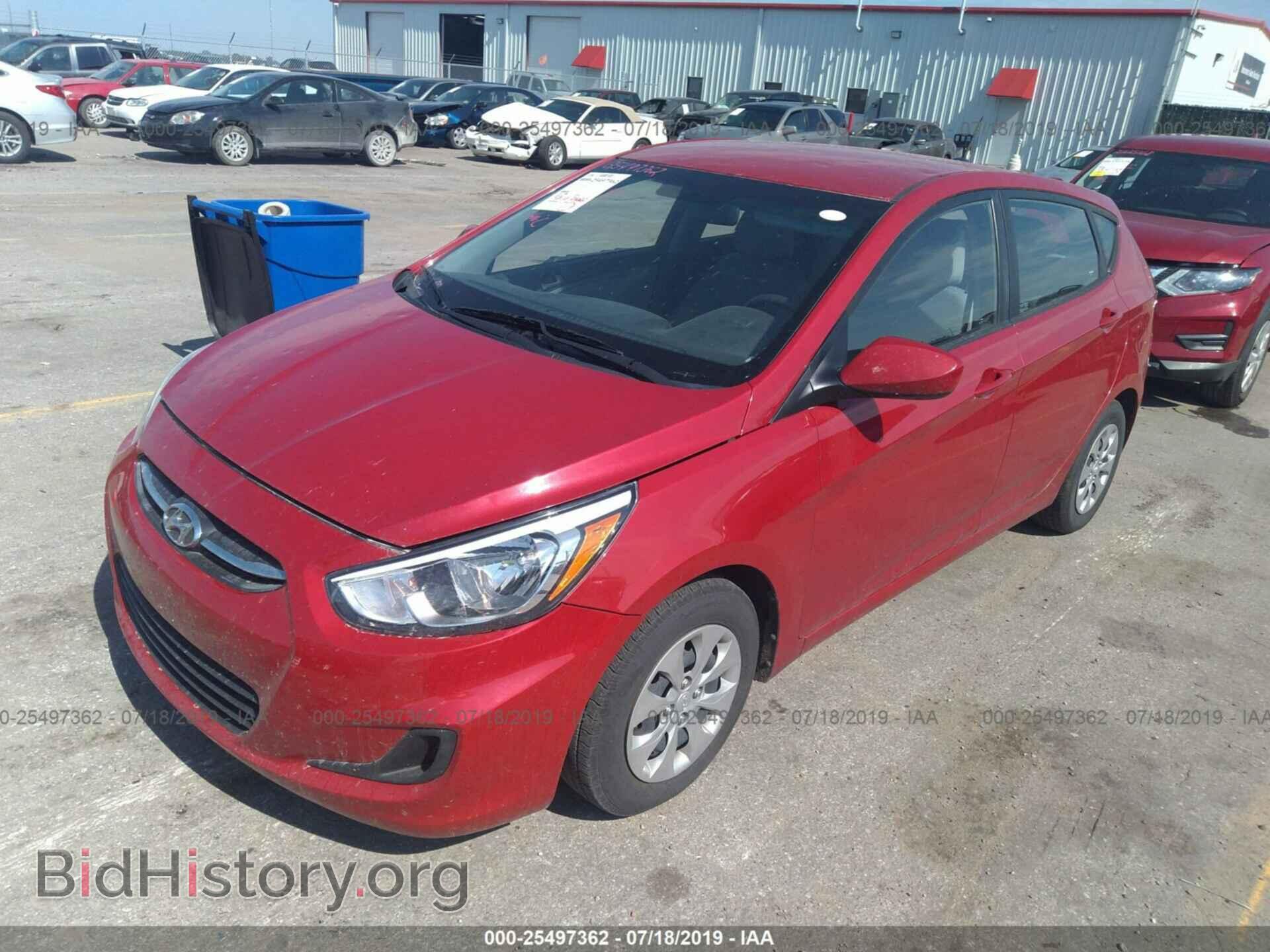 2016 HYUNDAI ACCENT - VIN: KMHCT5AEXGU280648 - Фото 2