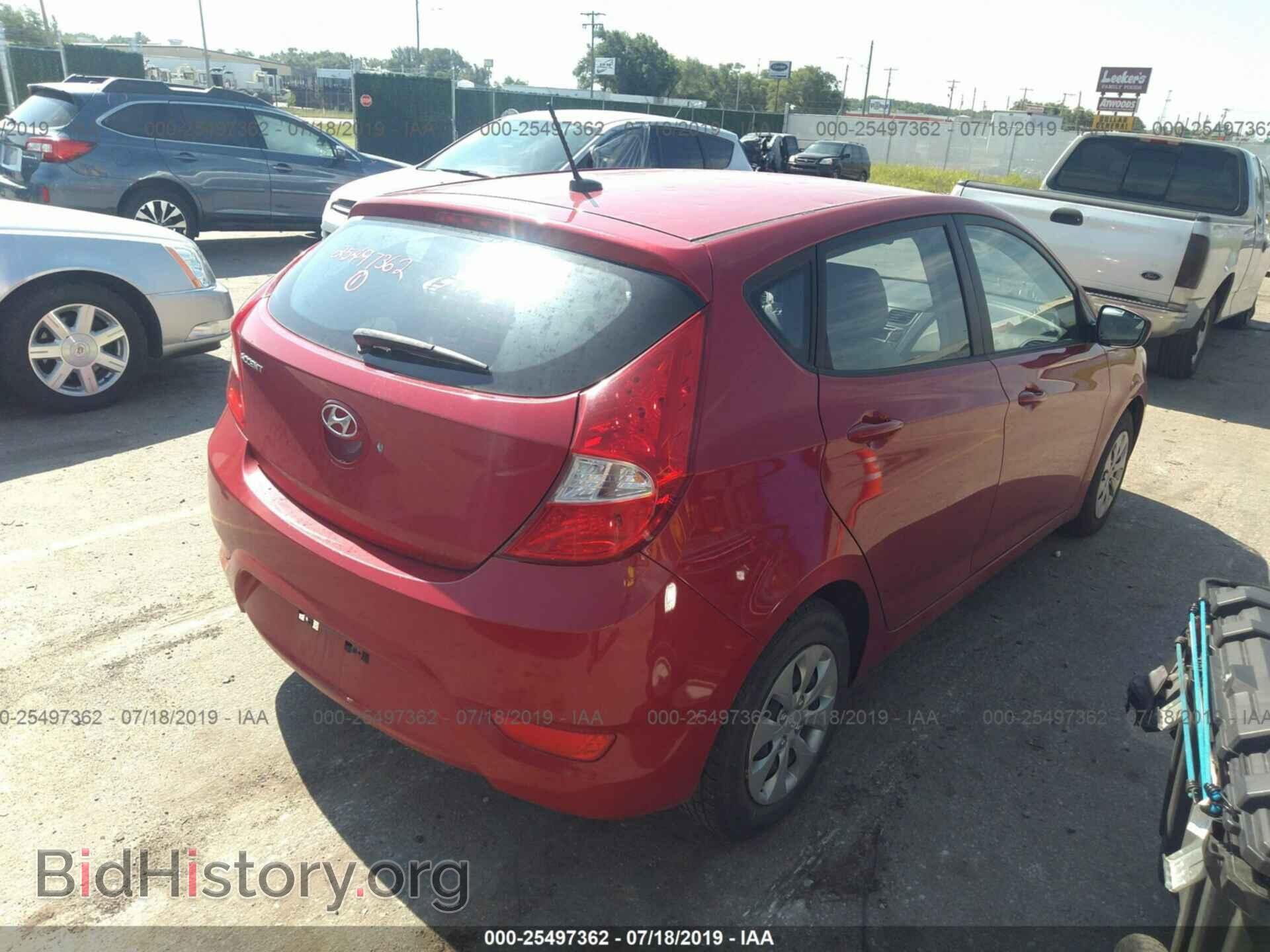 2016 HYUNDAI ACCENT - VIN: KMHCT5AEXGU280648 - Фото 4
