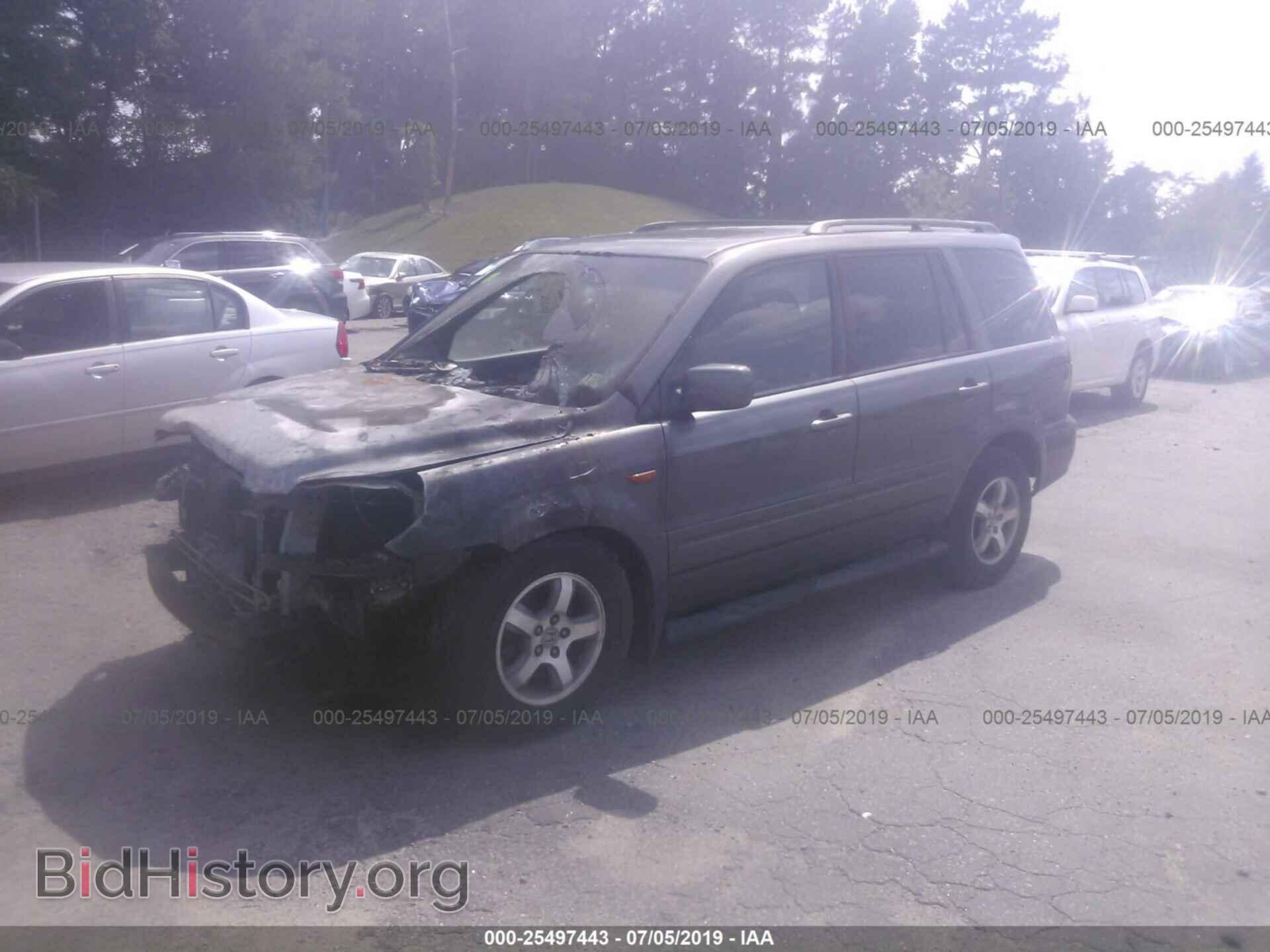 2007 HONDA PILOT - VIN: 5FNYF28687B032731 - Фото 2