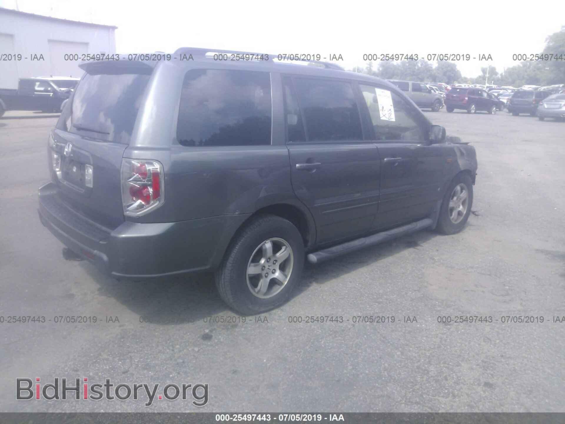 2007 HONDA PILOT - VIN: 5FNYF28687B032731 - Фото 4