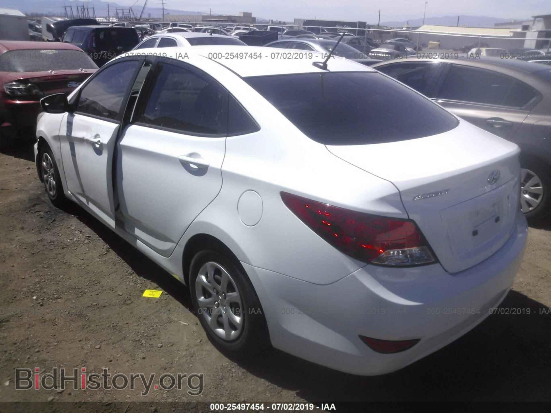 2014 HYUNDAI ACCENT - VIN: KMHCT4AE3EU707367 - Фото 3