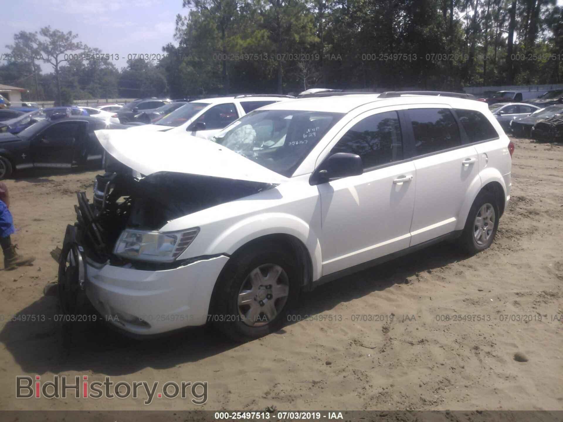 2012 DODGE JOURNEY - VIN: 3C4PDCAB0CT356167 - Фото 2