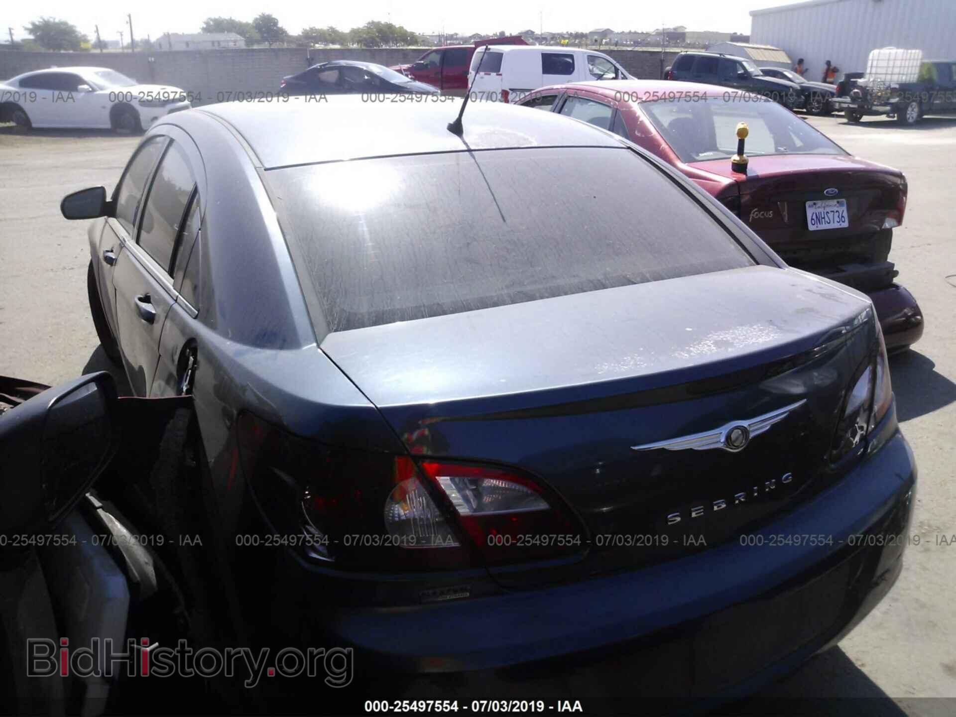 2007 CHRYSLER SEBRING - VIN: 1C3LC46R87N615351 - Фото 3