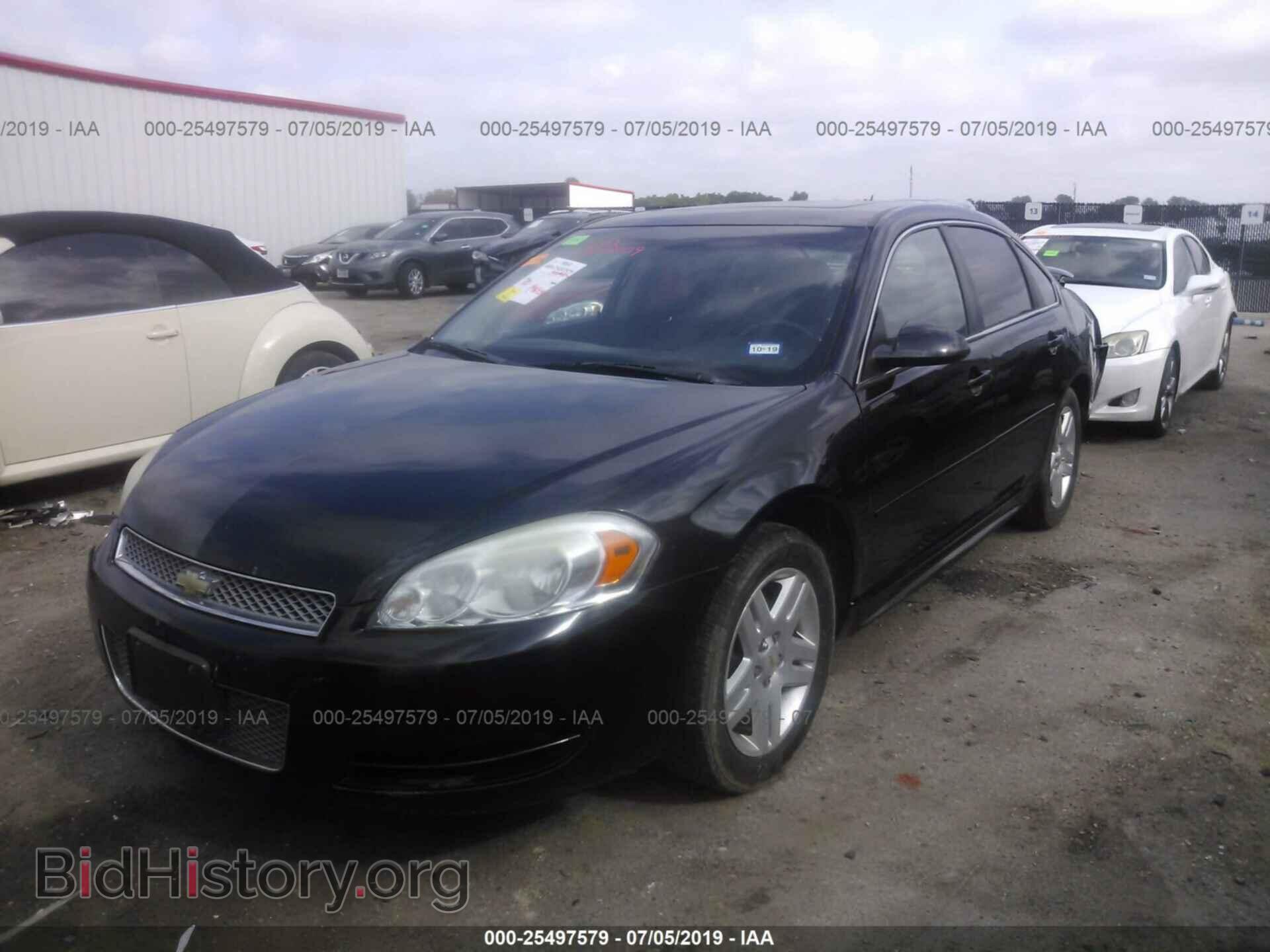 2012 CHEVROLET IMPALA - VIN: 2G1WG5E32C1139263 - Фото 2