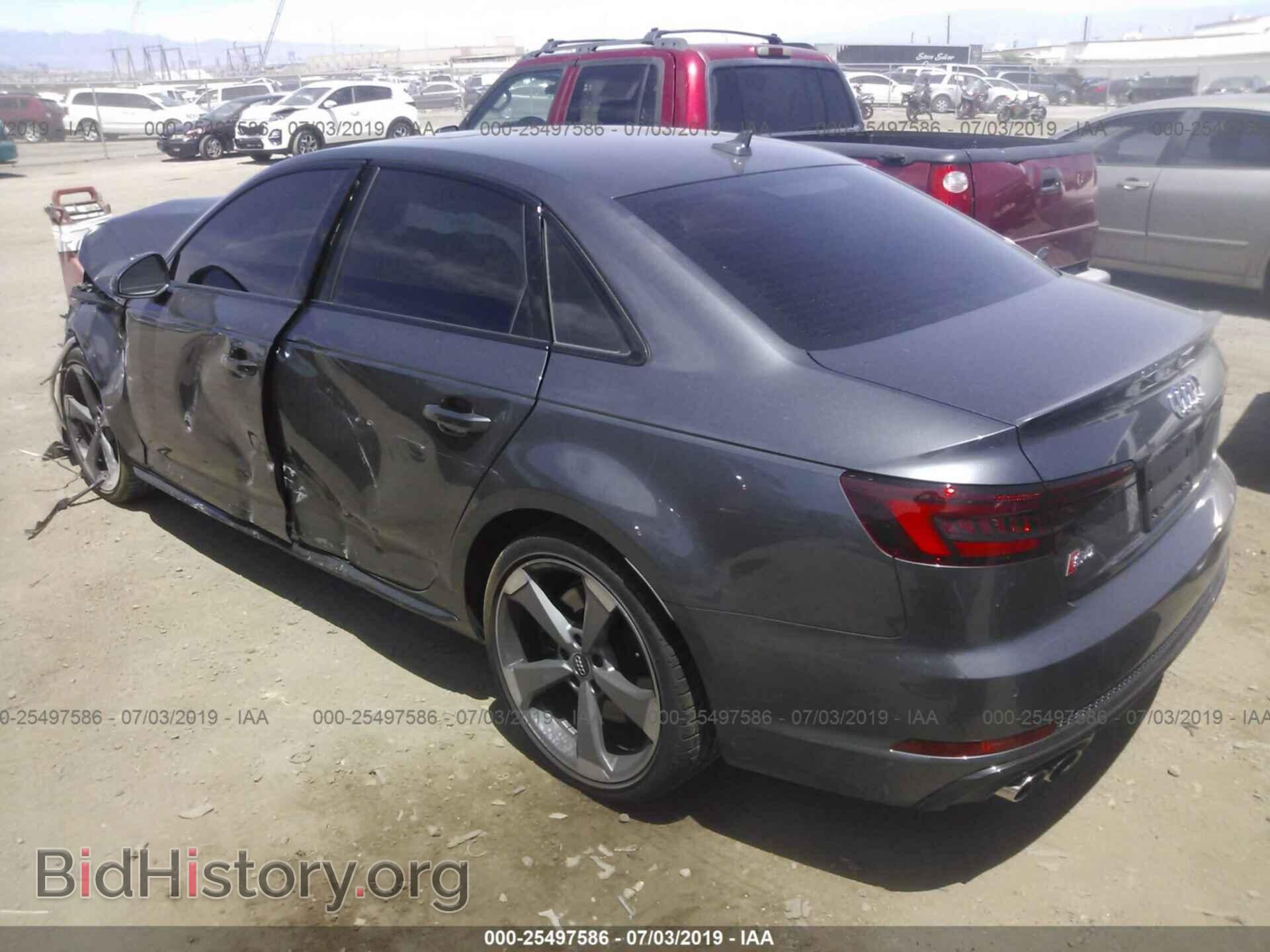2019 AUDI S4 - VIN: WAUB4AF46KA011897 - Фото 3