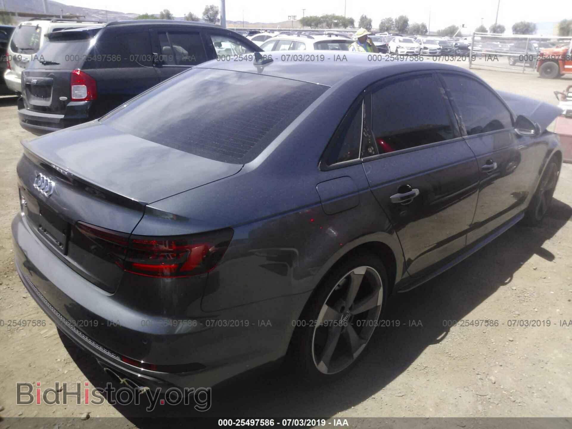 2019 AUDI S4 - VIN: WAUB4AF46KA011897 - Фото 4