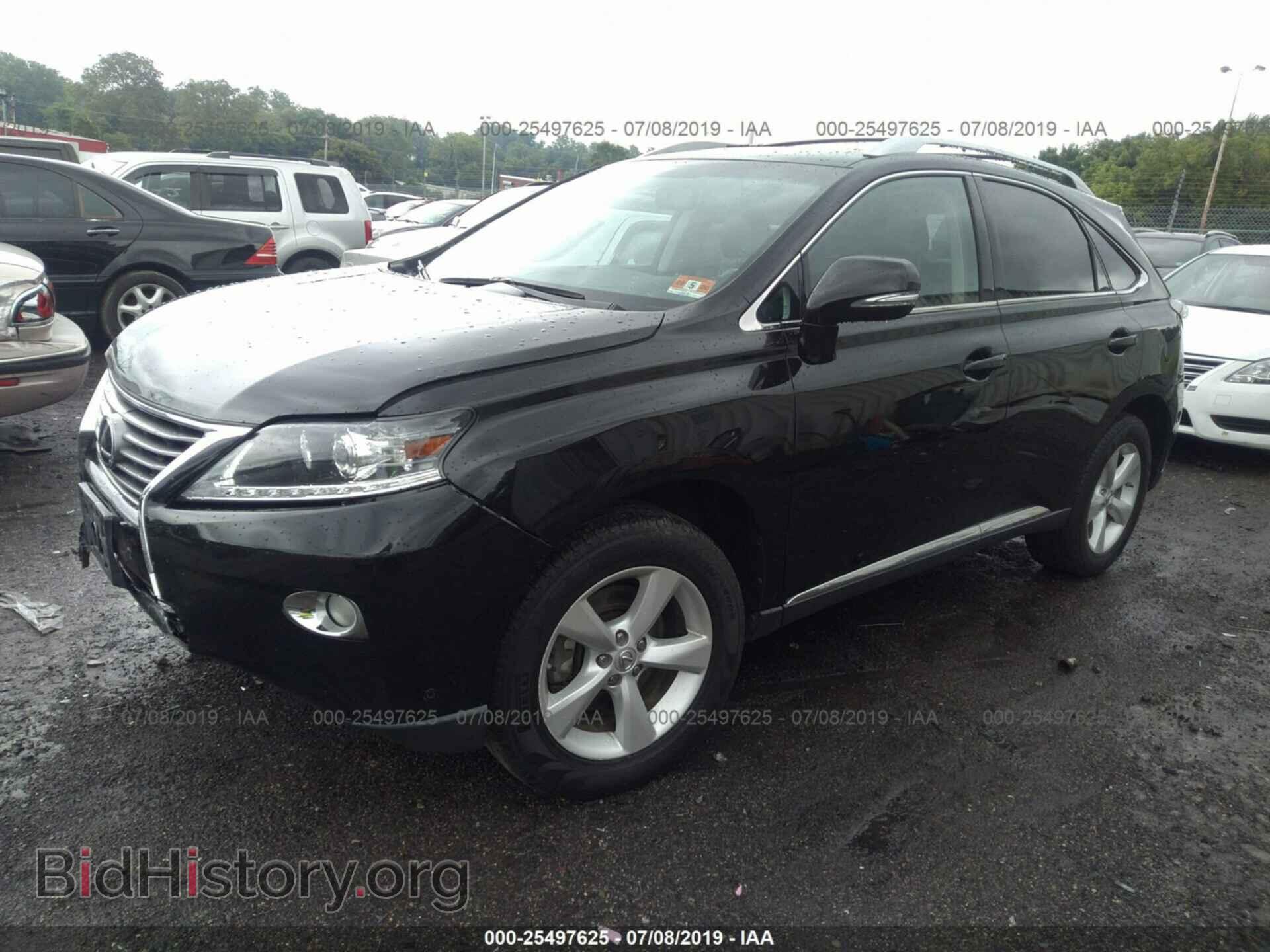 2013 LEXUS RX - VIN: 2T2BK1BA5DC155360 - Фото 2