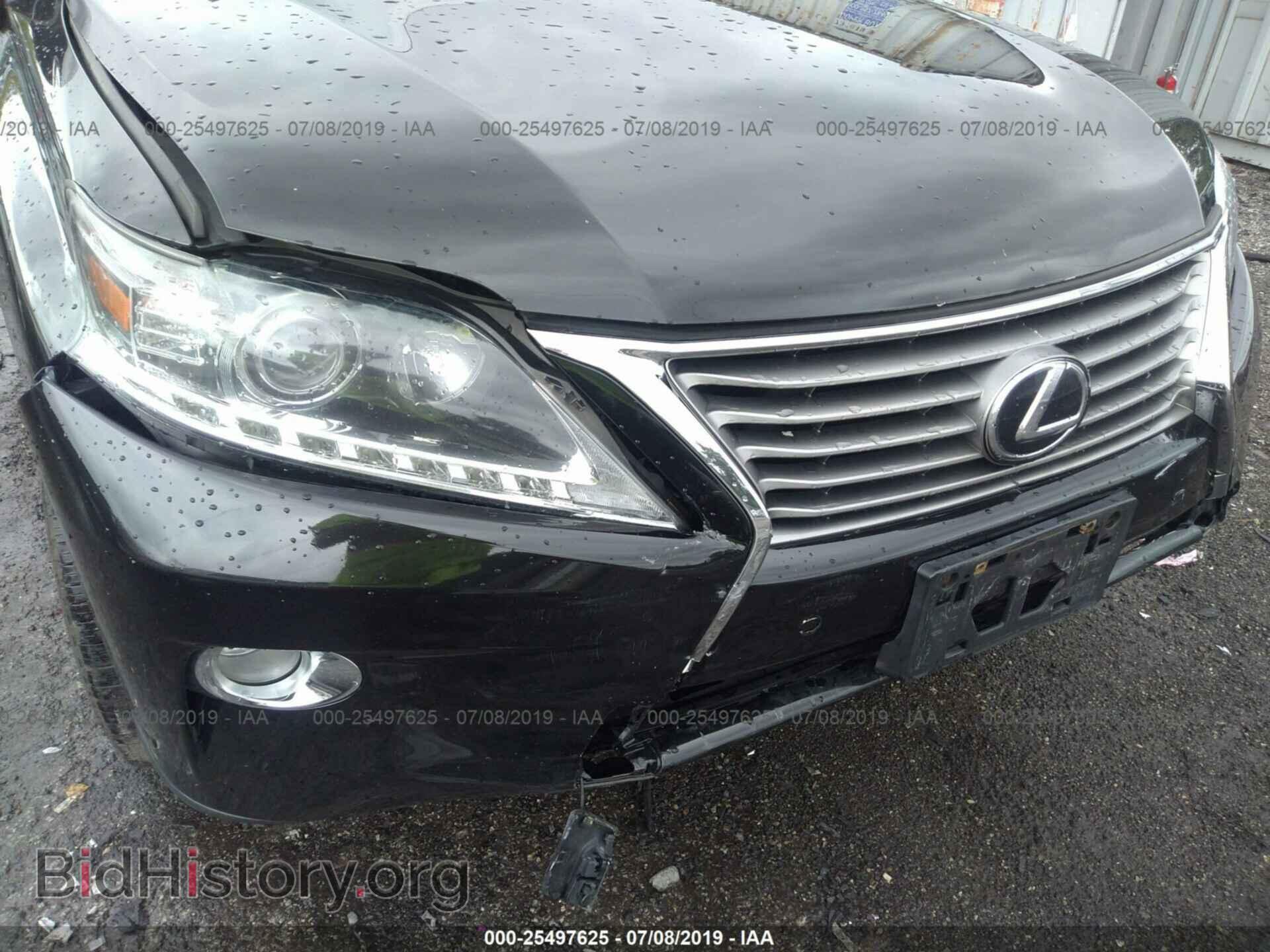 2013 LEXUS RX - VIN: 2T2BK1BA5DC155360 - Фото 6