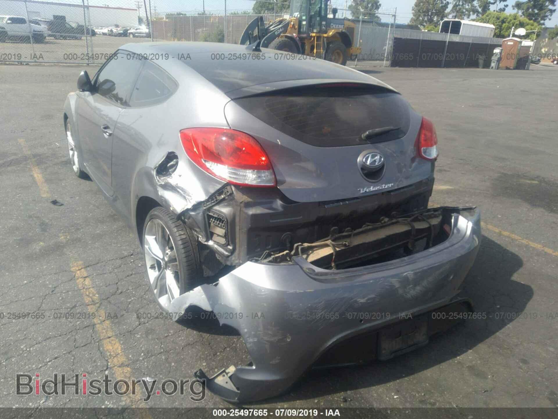 2013 HYUNDAI VELOSTER - VIN: KMHTC6AD2DU172694 - Фото 3
