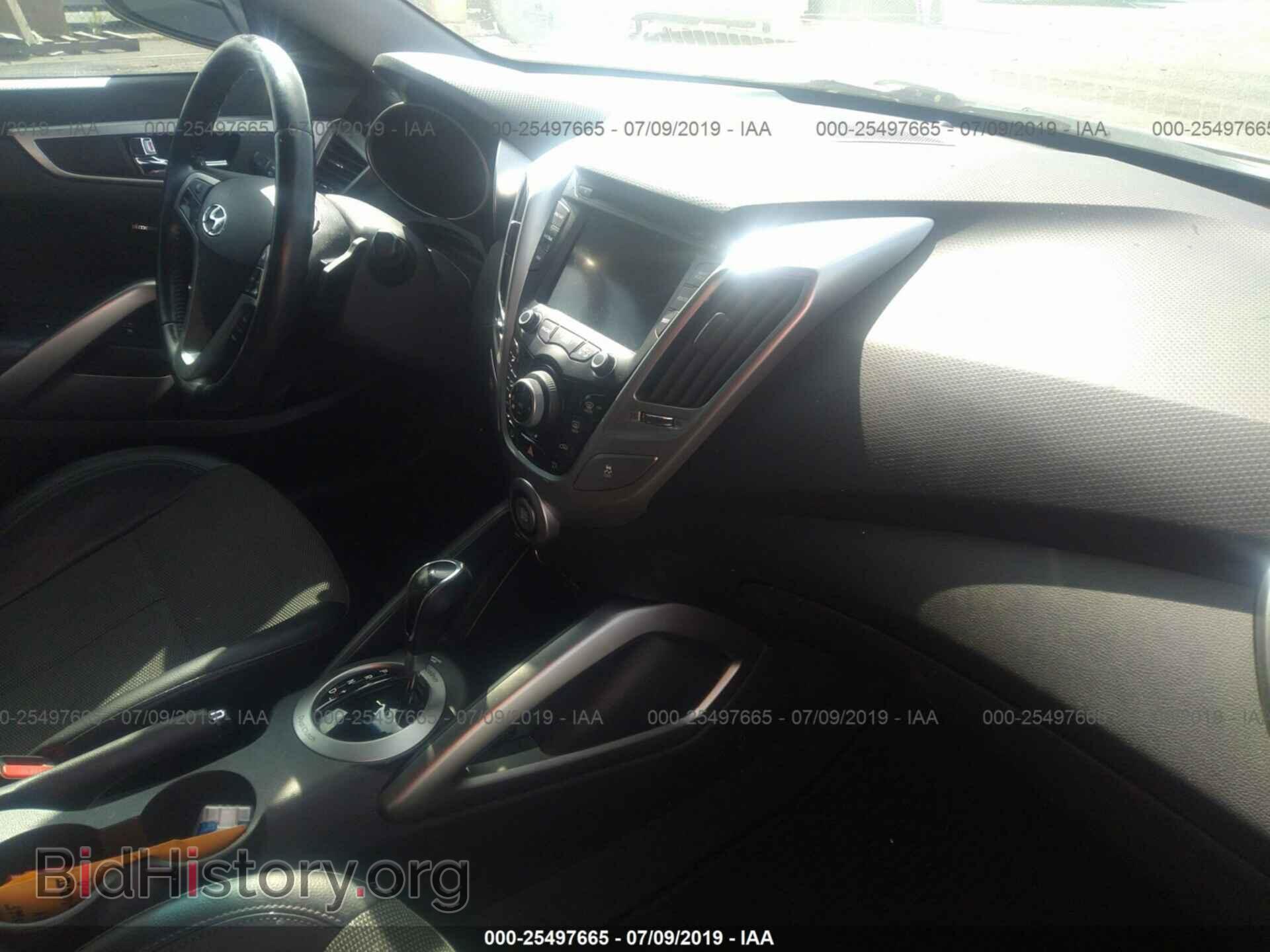 2013 HYUNDAI VELOSTER - VIN: KMHTC6AD2DU172694 - Фото 5