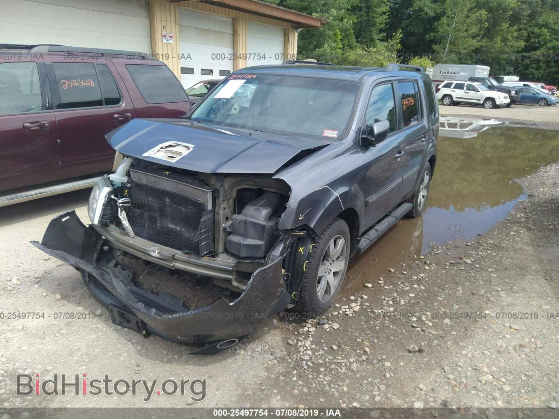 2013 HONDA PILOT - VIN: 5FNYF4H98DB013789 - Фото 2