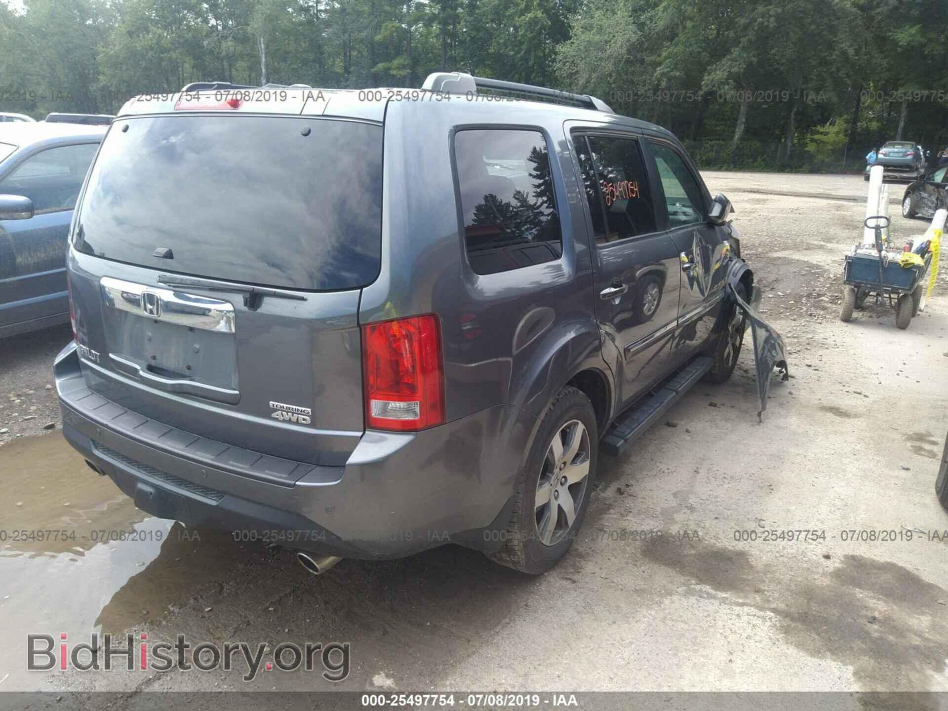 2013 HONDA PILOT - VIN: 5FNYF4H98DB013789 - Фото 4