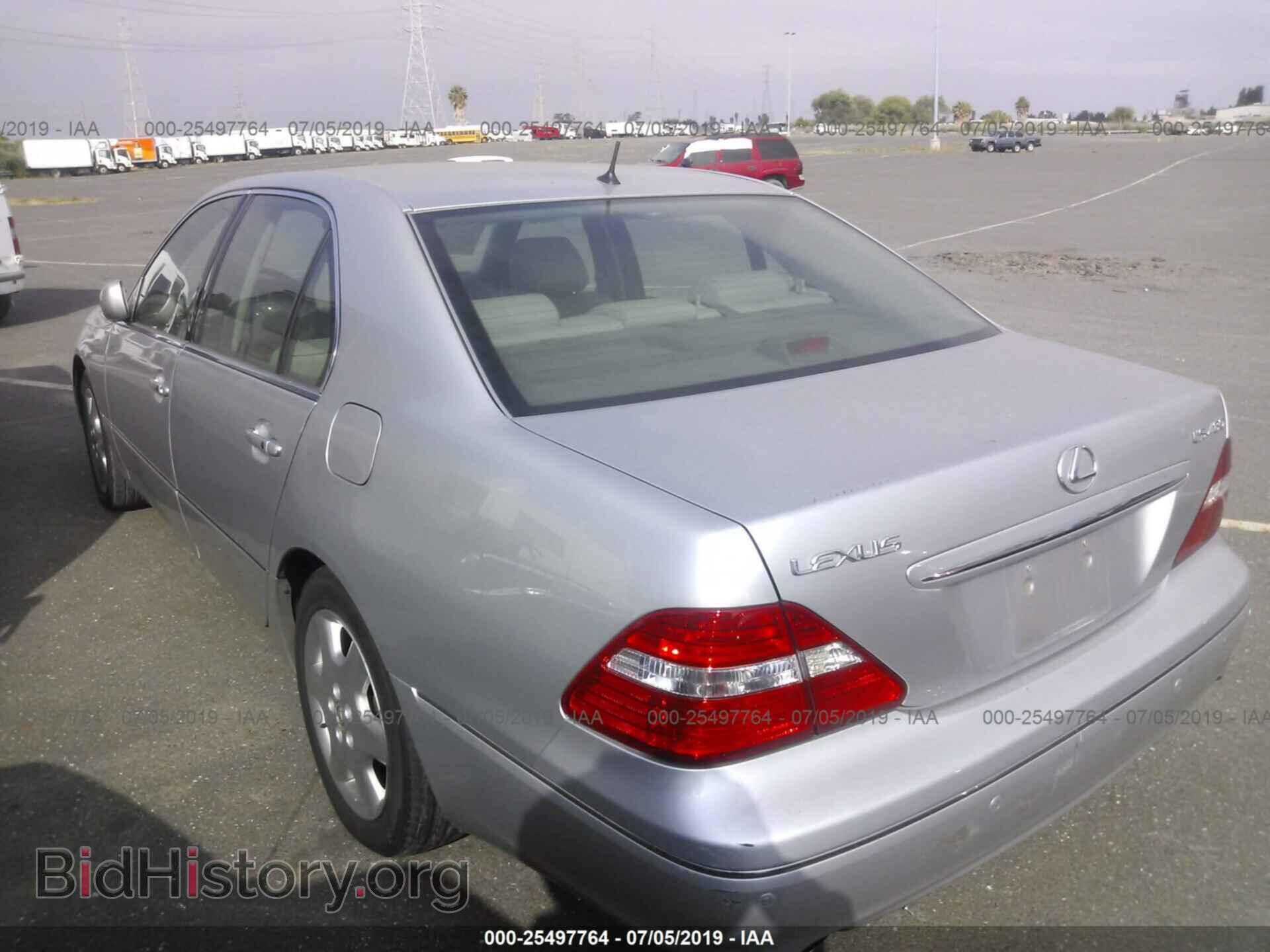2004 LEXUS LS - VIN: JTHBN36F040156230 - Photo 3