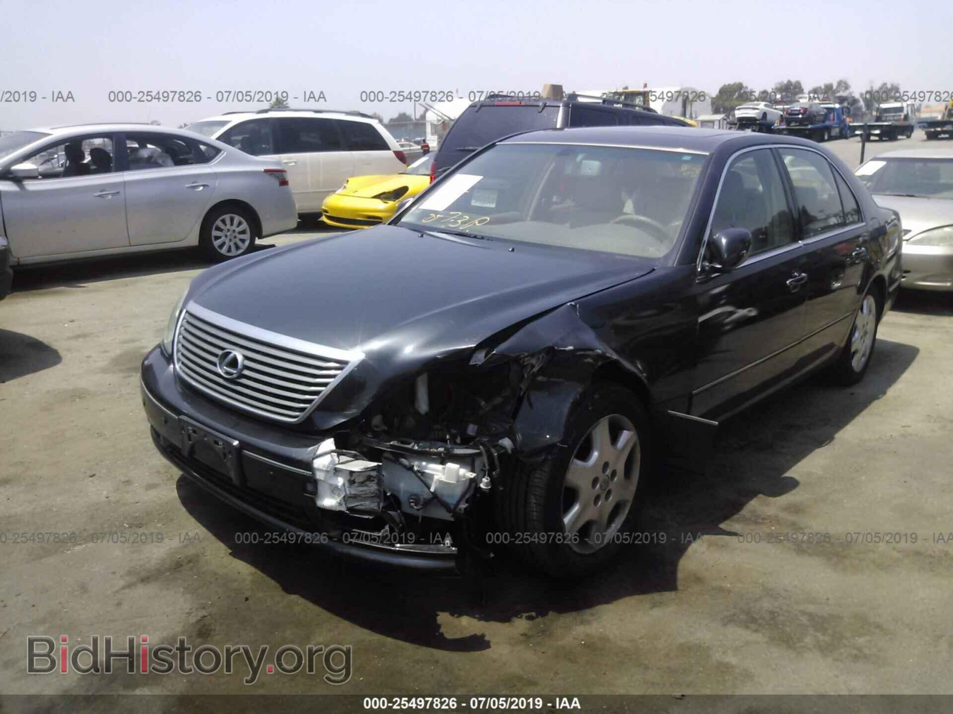 2004 LEXUS LS - VIN: JTHBN36F640170469 - Фото 2