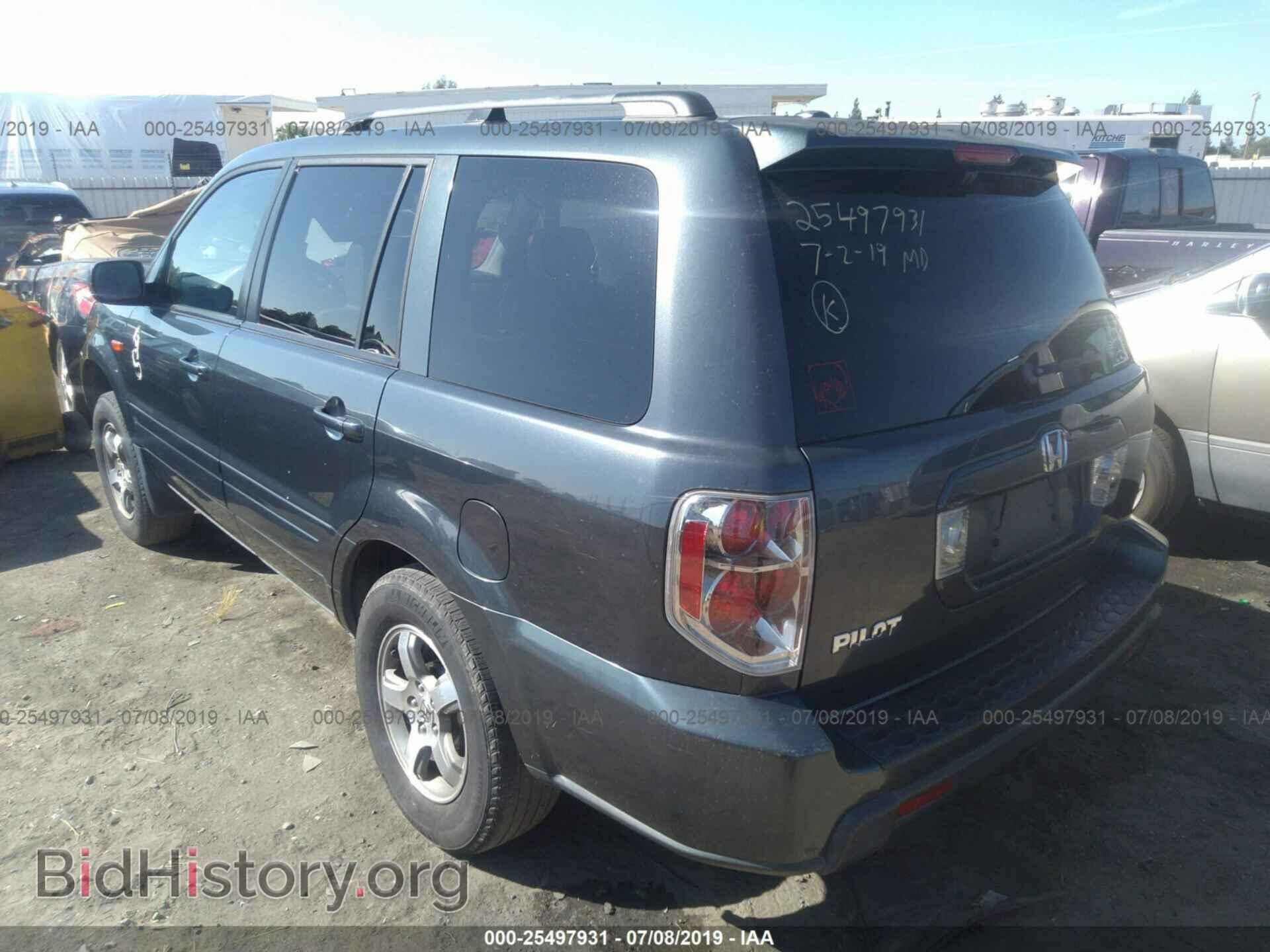 2006 HONDA PILOT - VIN: 5FNYF28526B007832 - Photo 3