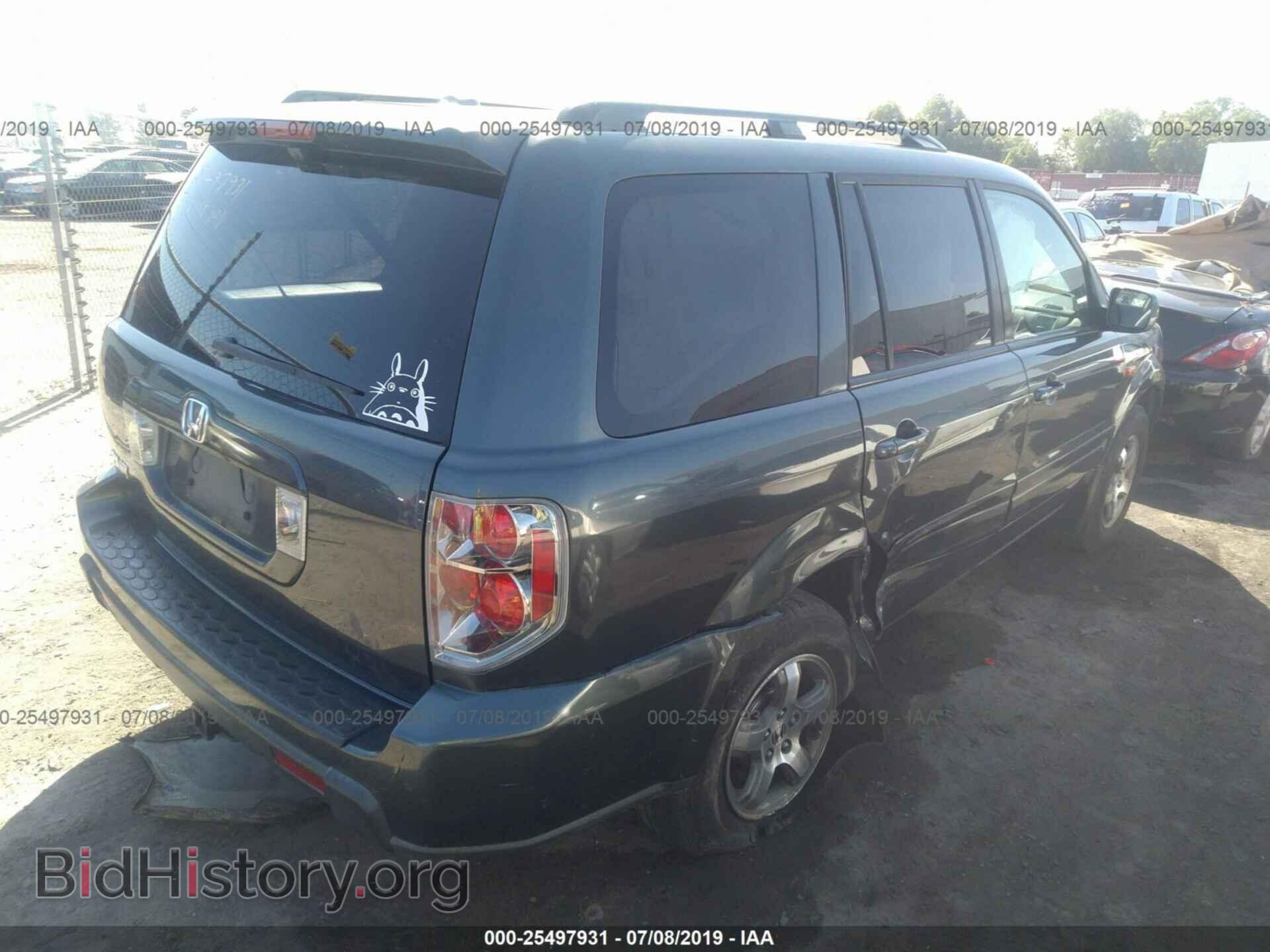 2006 HONDA PILOT - VIN: 5FNYF28526B007832 - Photo 4