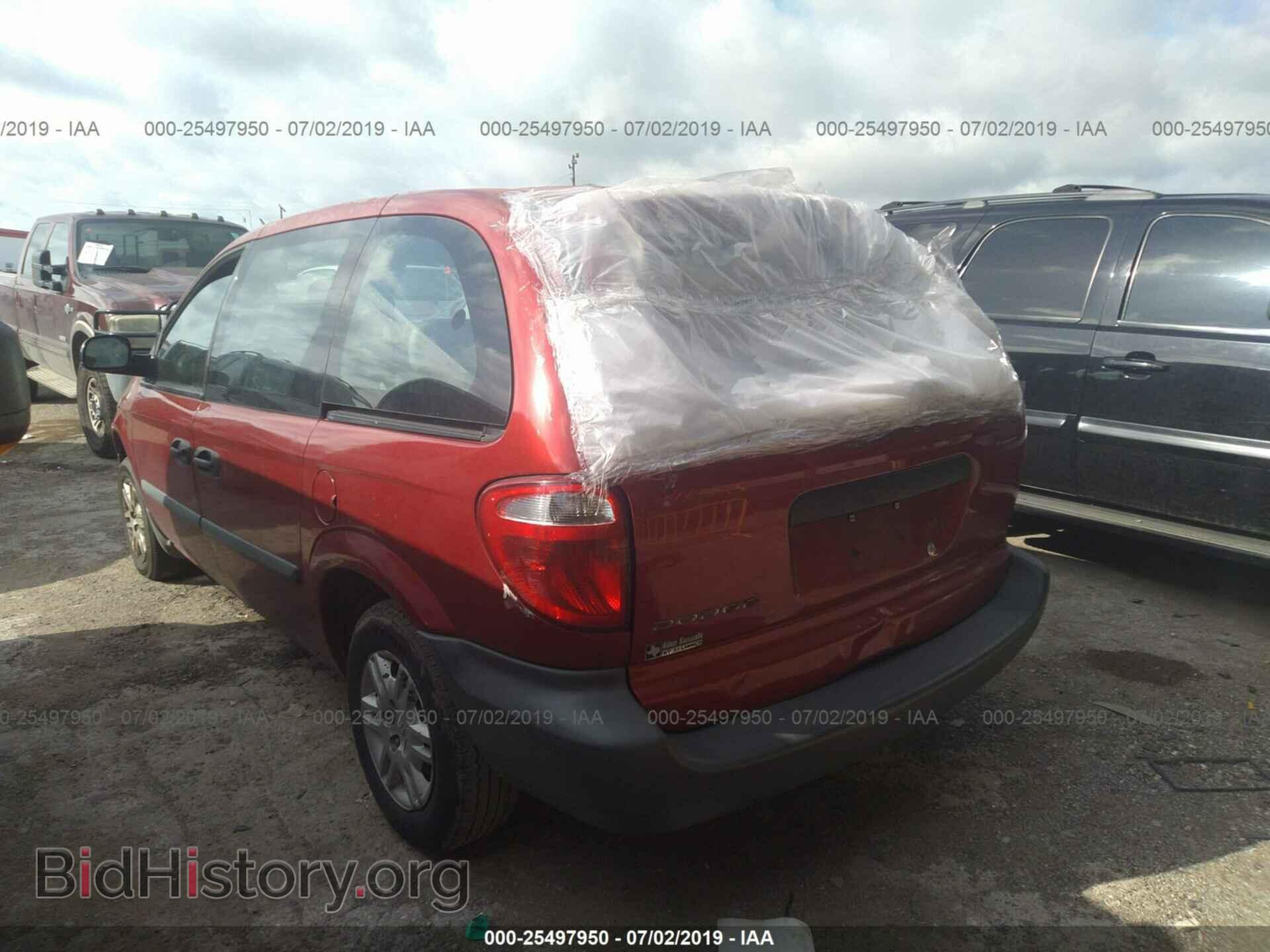 2006 DODGE CARAVAN - VIN: 1D4GP25R96B626563 - Фото 3