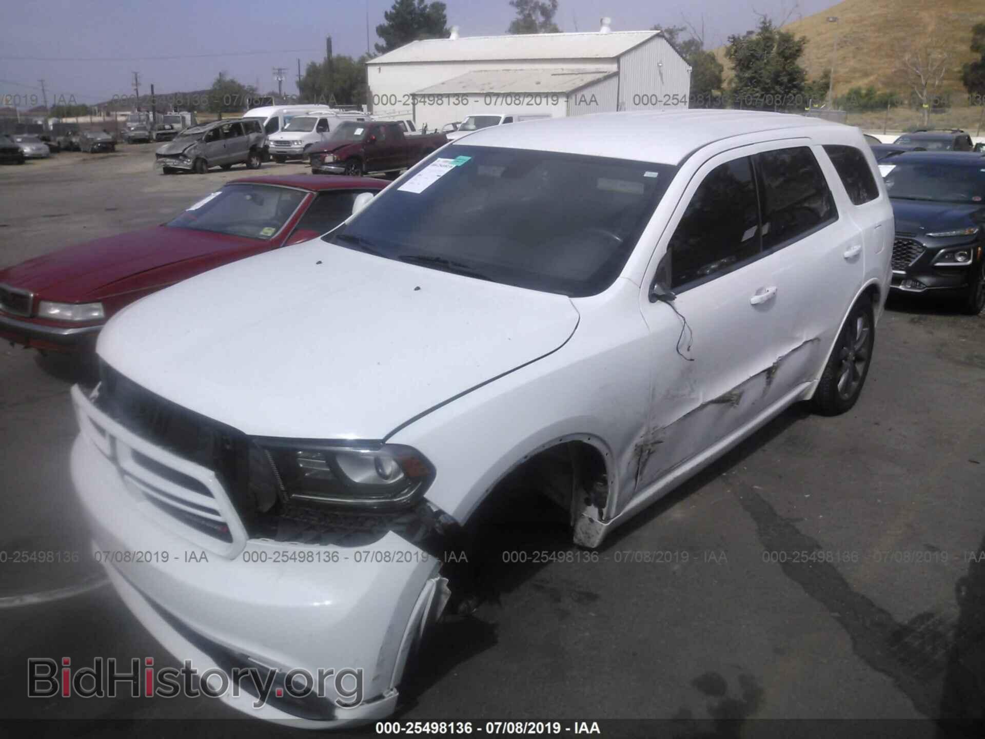 2014 Dodge Durango - VIN: 1C4RDHAG5EC502966 - Photo 2