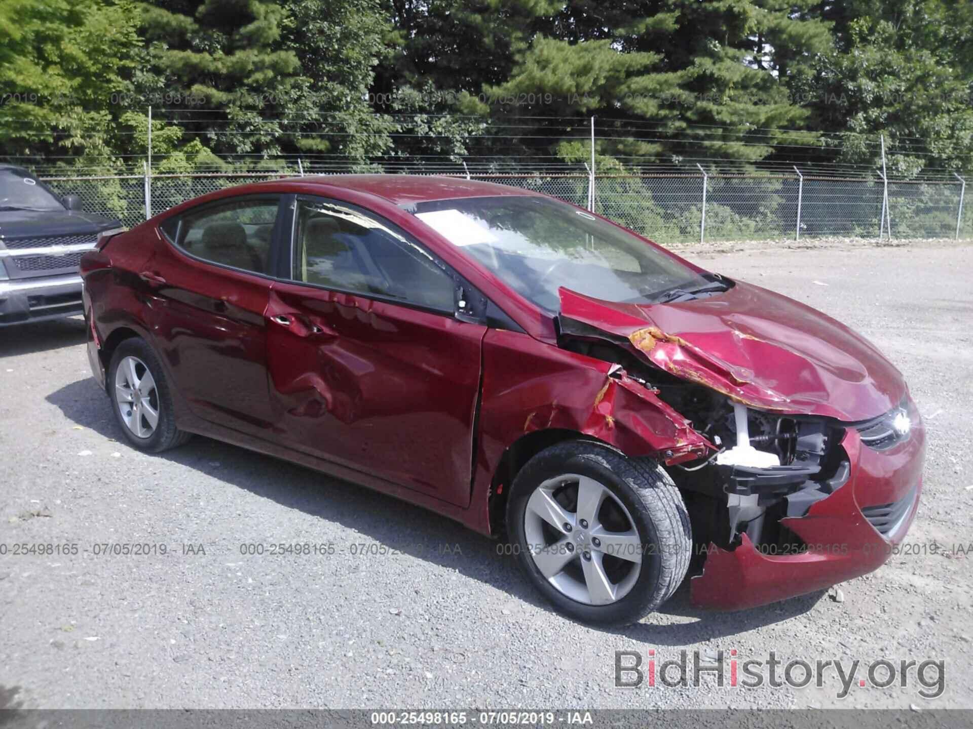 Photo KMHDH4AE1BU141436 - HYUNDAI ELANTRA 2011