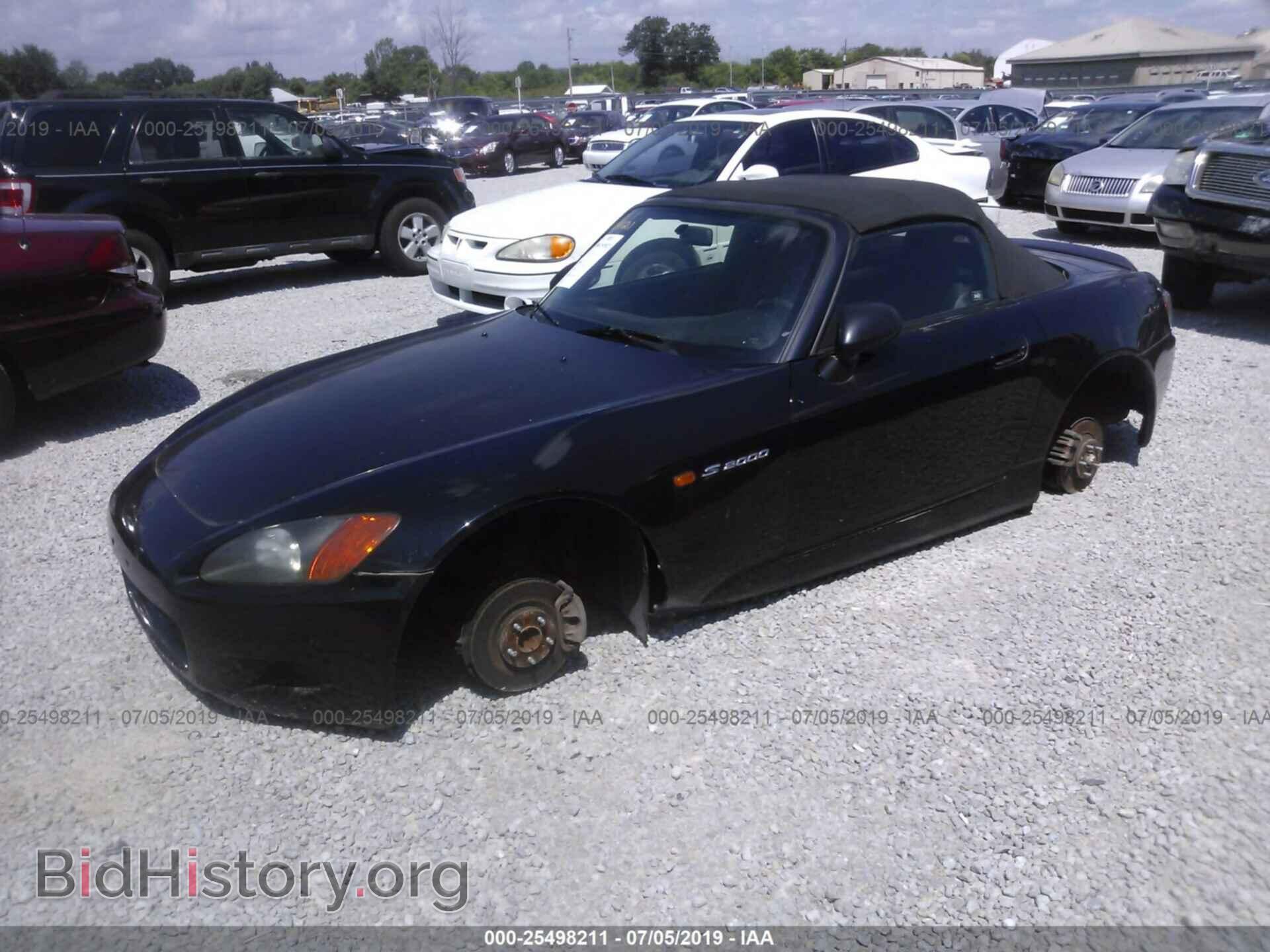 2001 HONDA S2000 - VIN: JHMAP11491T001864 - Фото 2