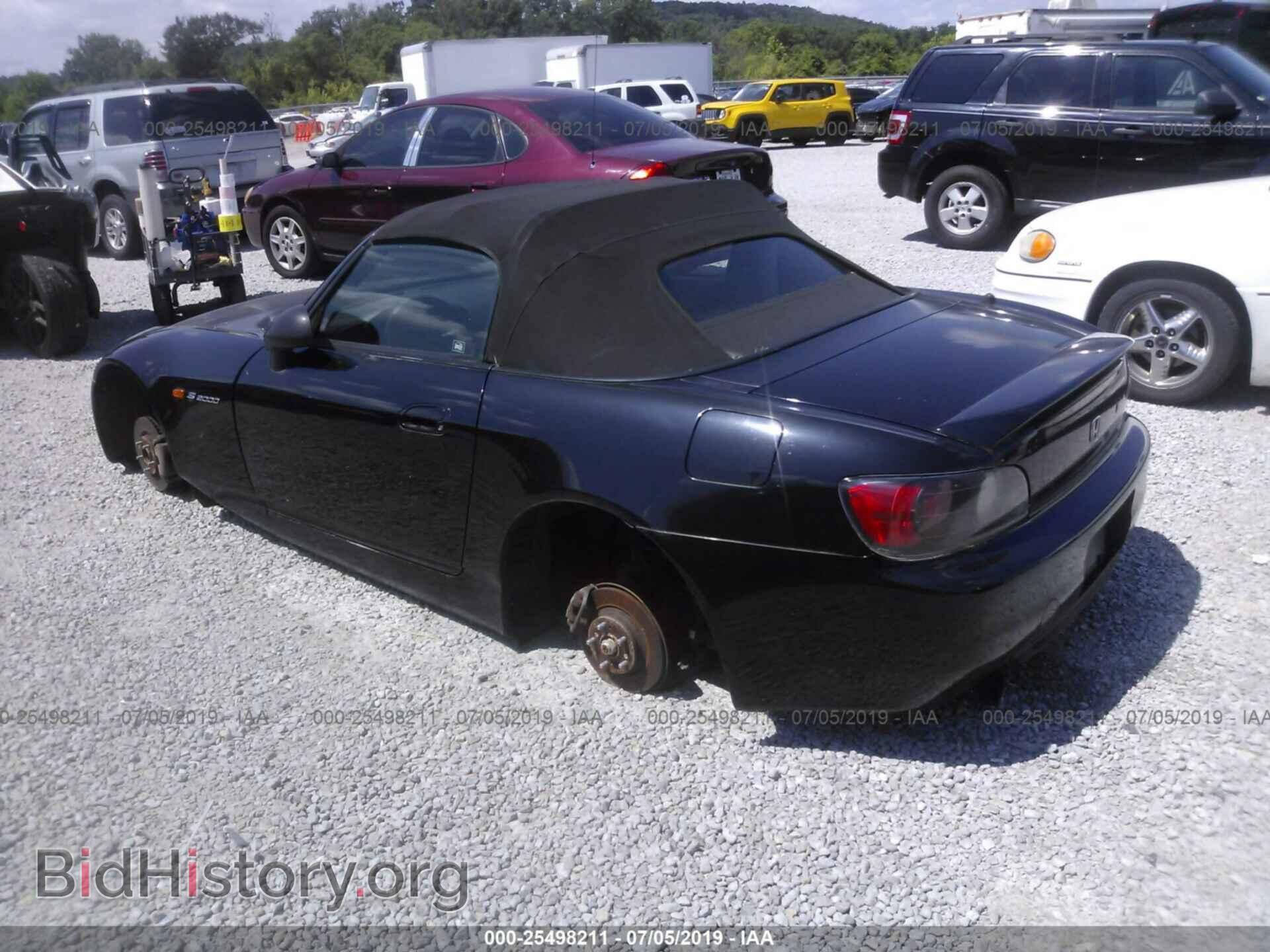 2001 HONDA S2000 - VIN: JHMAP11491T001864 - Фото 3