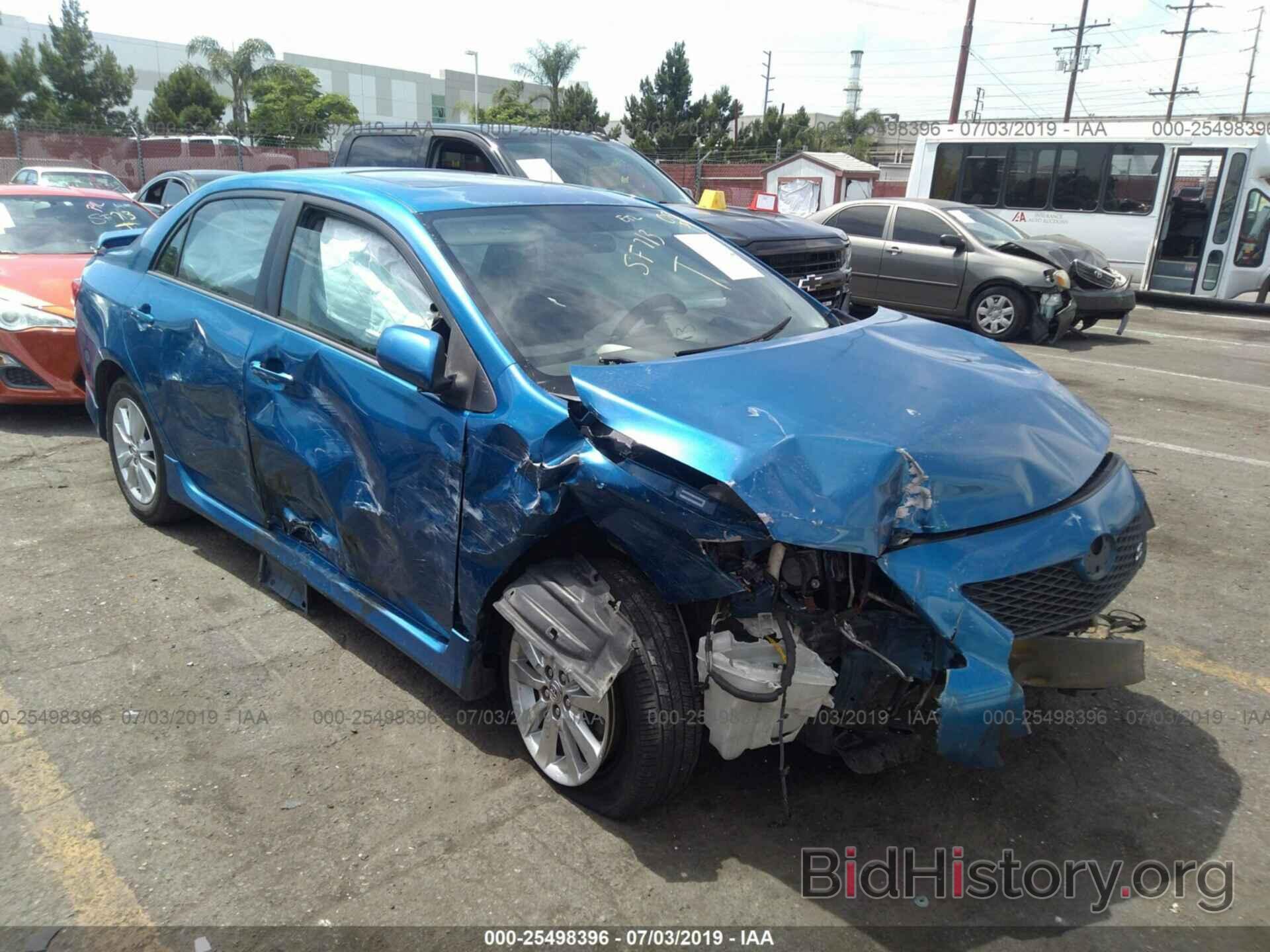 Photo 1NXBU40EX9Z013534 - TOYOTA COROLLA 2009