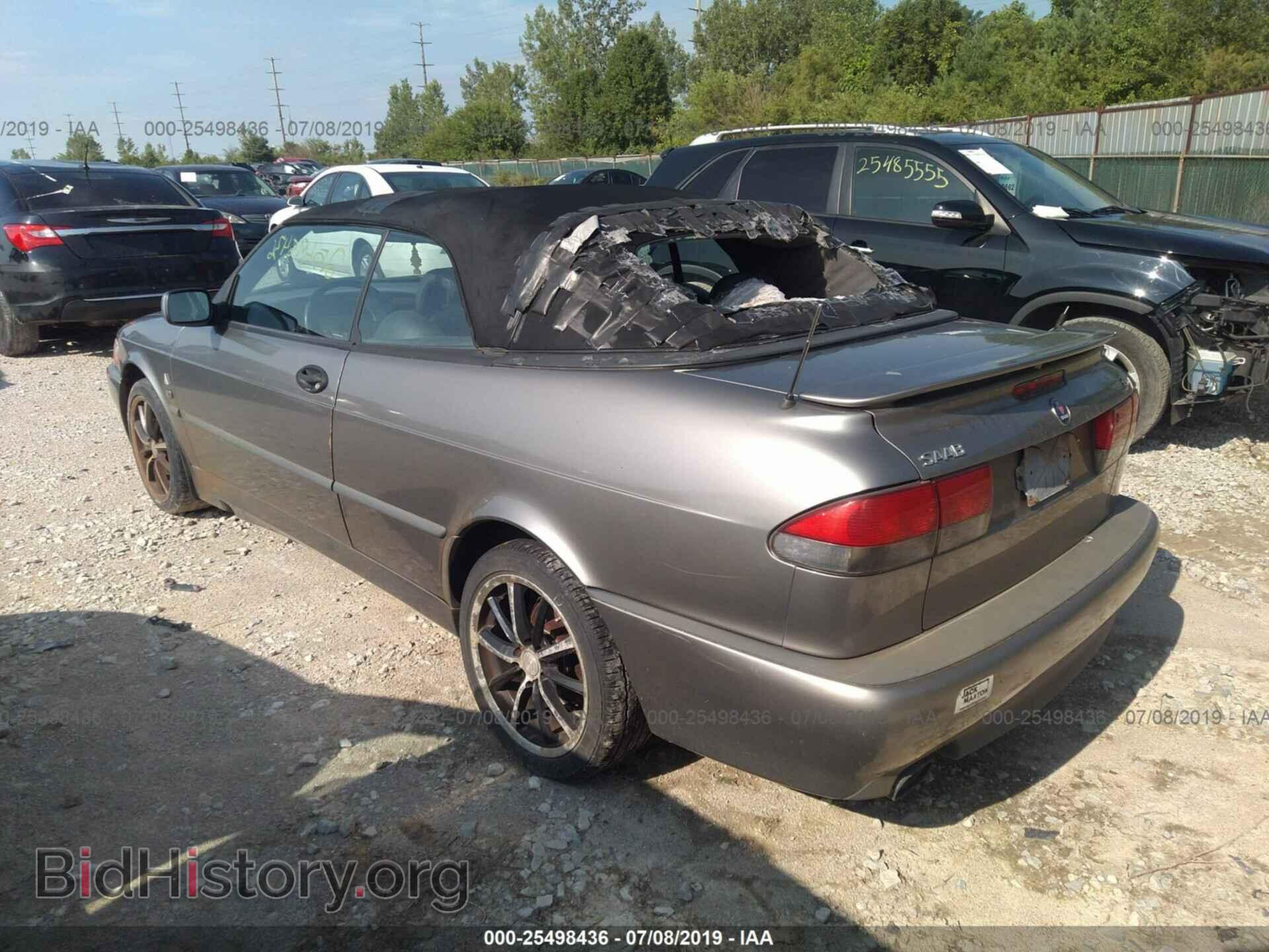 2001 SAAB 9-3 - VIN: YS3DP75GX17015330 - Фото 3