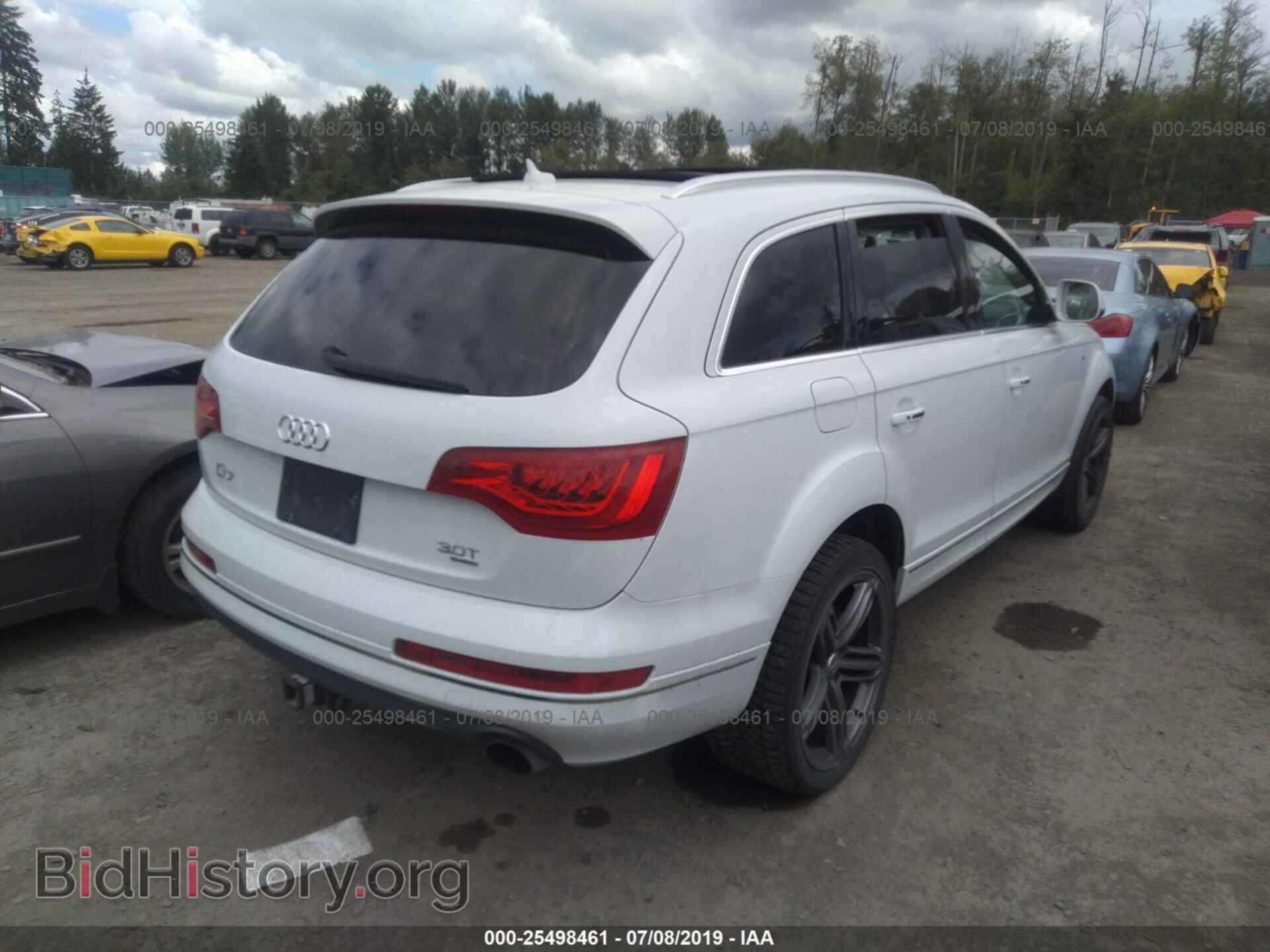 2014 AUDI Q7 - VIN: WA1LGAFE5ED011801 - Фото 4
