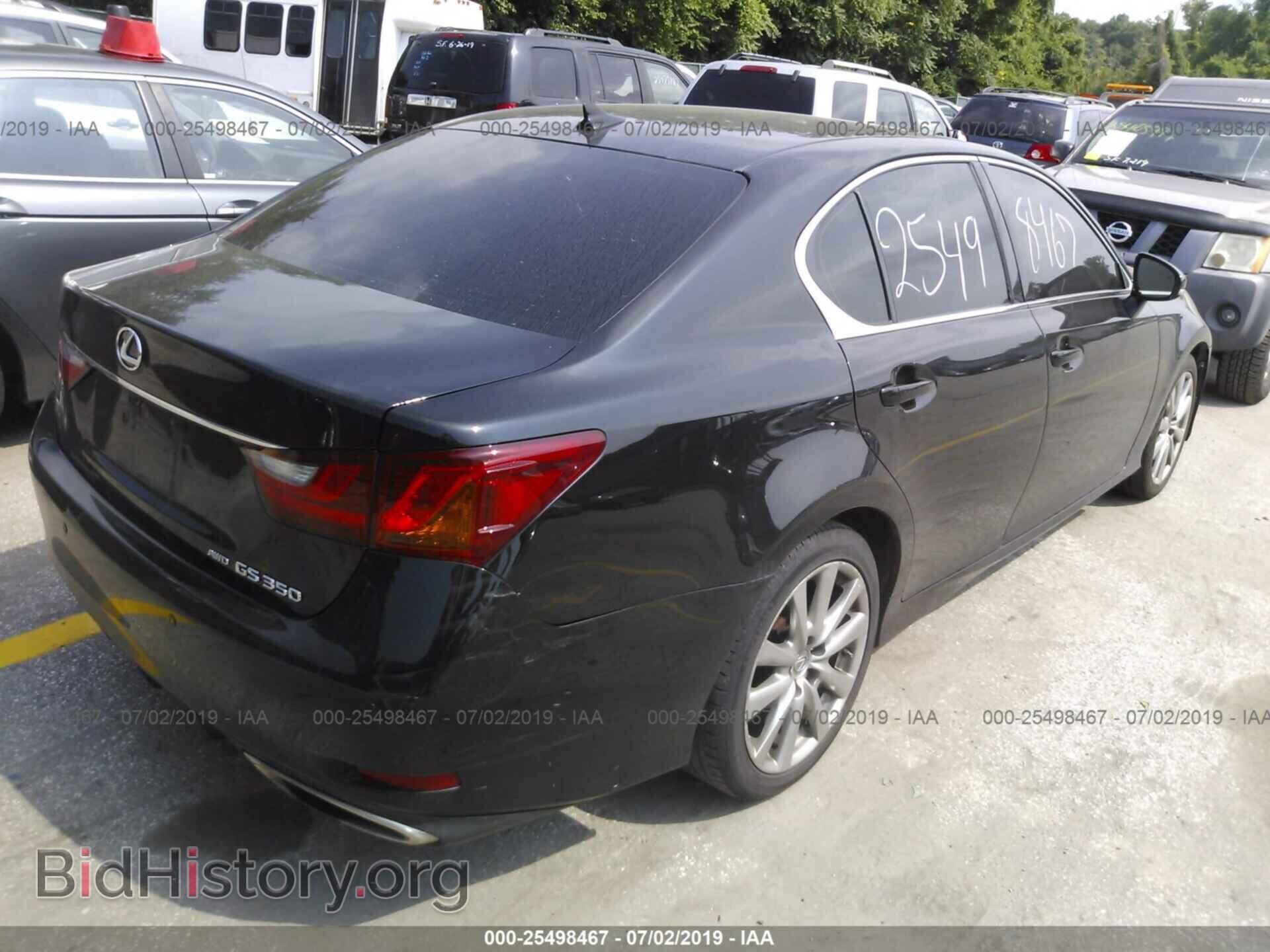 2013 LEXUS GS - VIN: JTHCE1BL2D5005266 - Фото 4