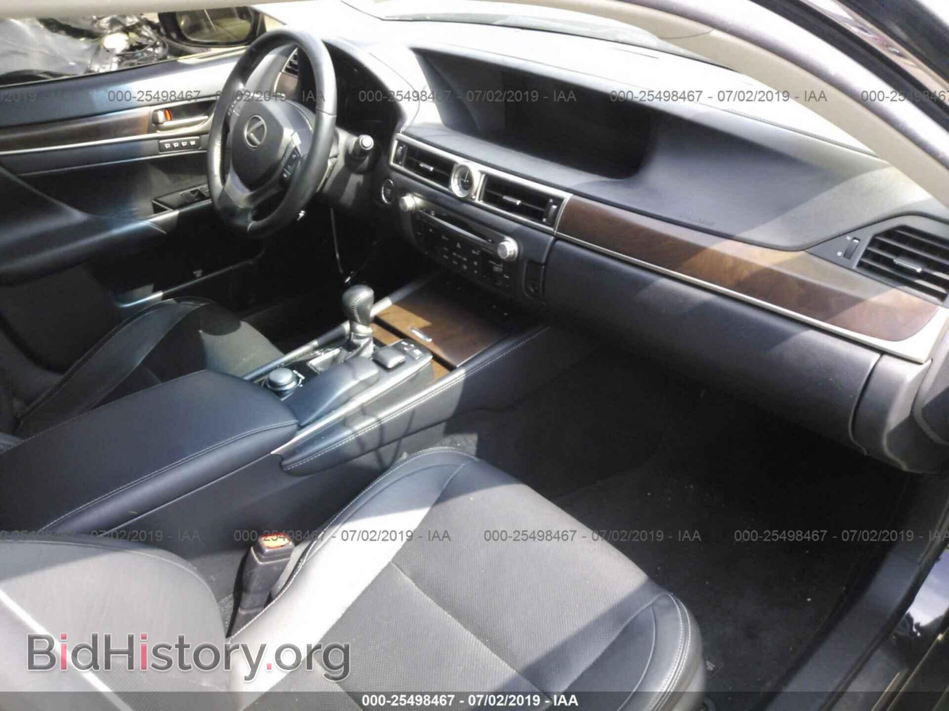 2013 LEXUS GS - VIN: JTHCE1BL2D5005266 - Фото 5