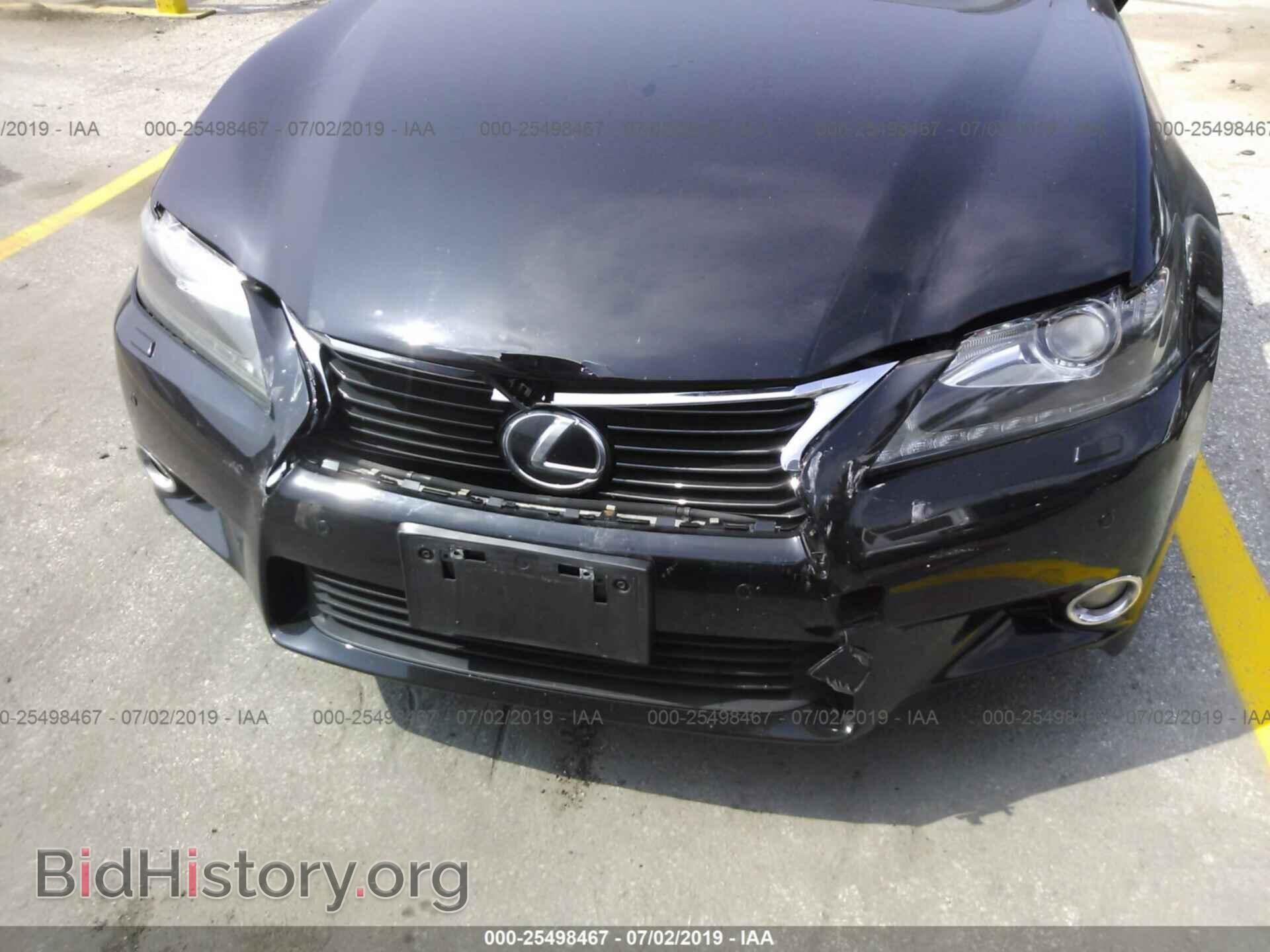 2013 LEXUS GS - VIN: JTHCE1BL2D5005266 - Фото 6