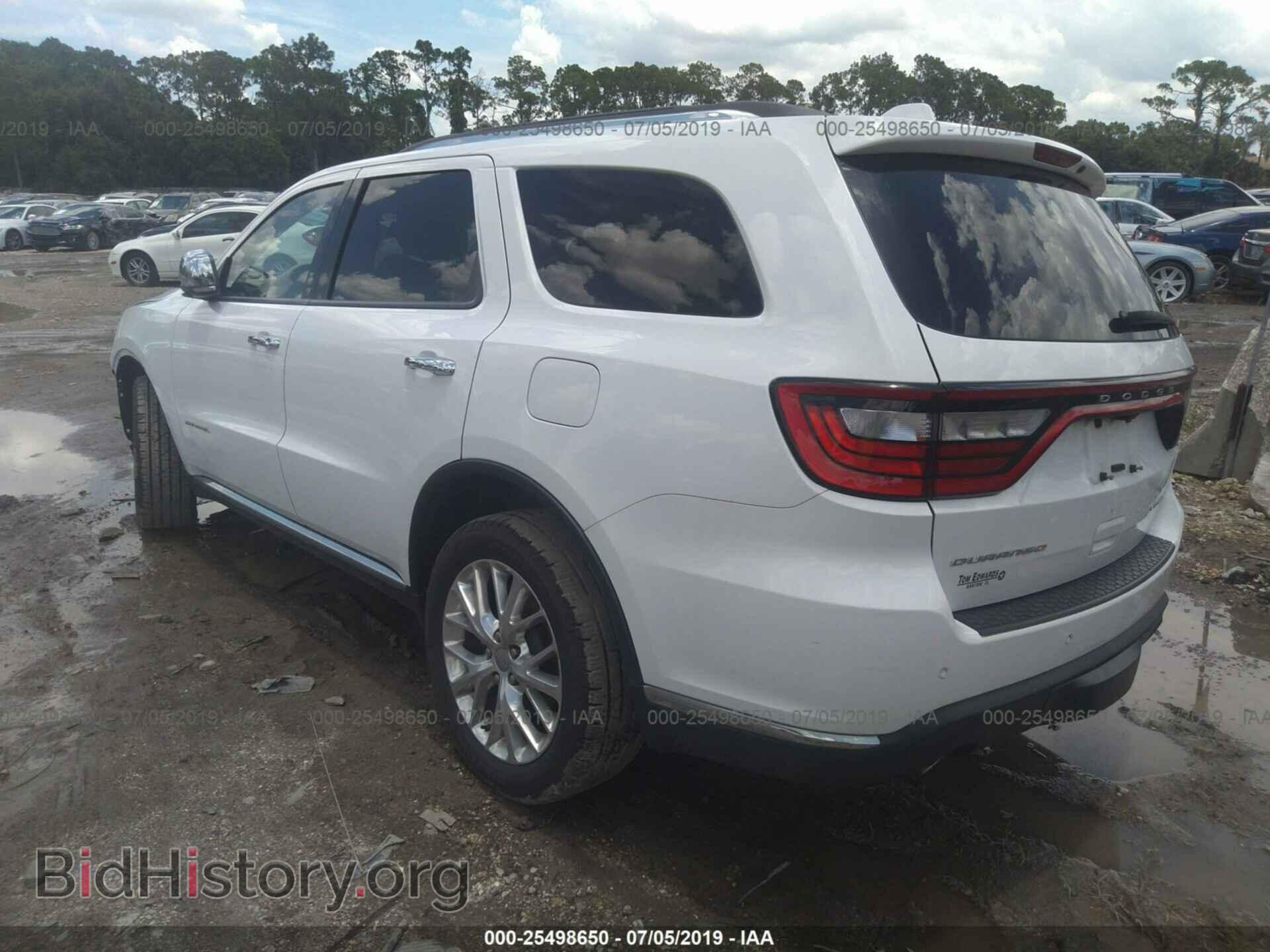 2015 DODGE DURANGO - VIN: 1C4RDHEGXFC904445 - Photo 3