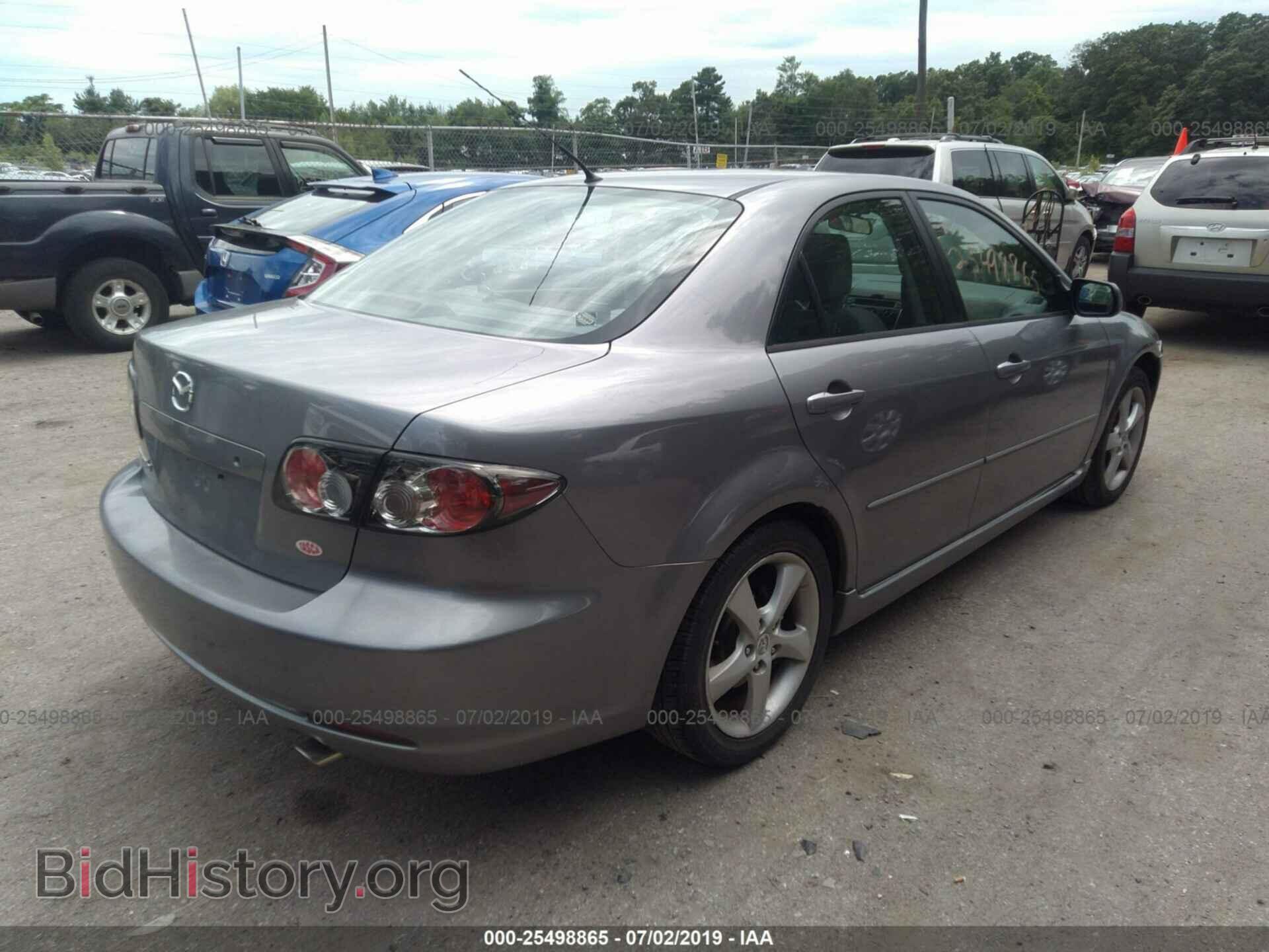 2008 MAZDA 6 - VIN: 1YVHP80C185M28563 - Фото 4