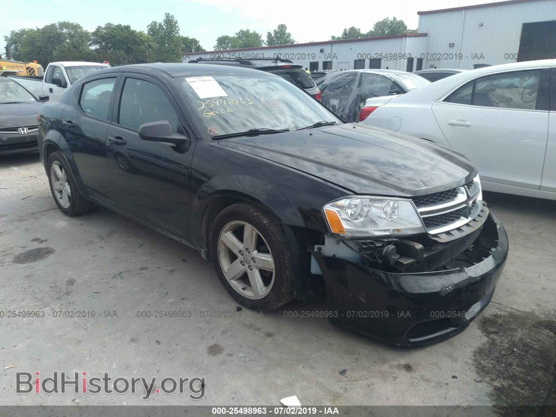 Photo 1C3CDZAB4DN518082 - DODGE AVENGER 2013