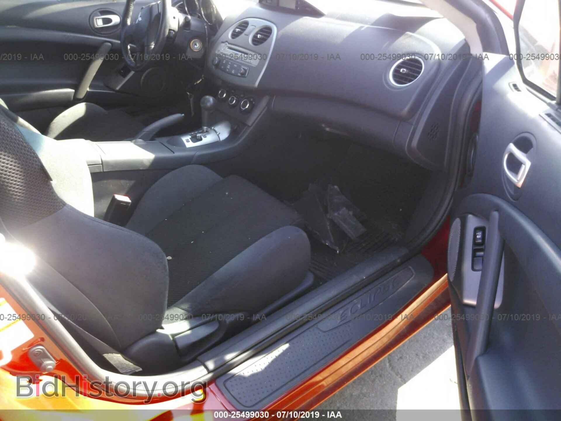 2007 MITSUBISHI ECLIPSE - VIN: 4A3AK34T17E004735 - Фото 5
