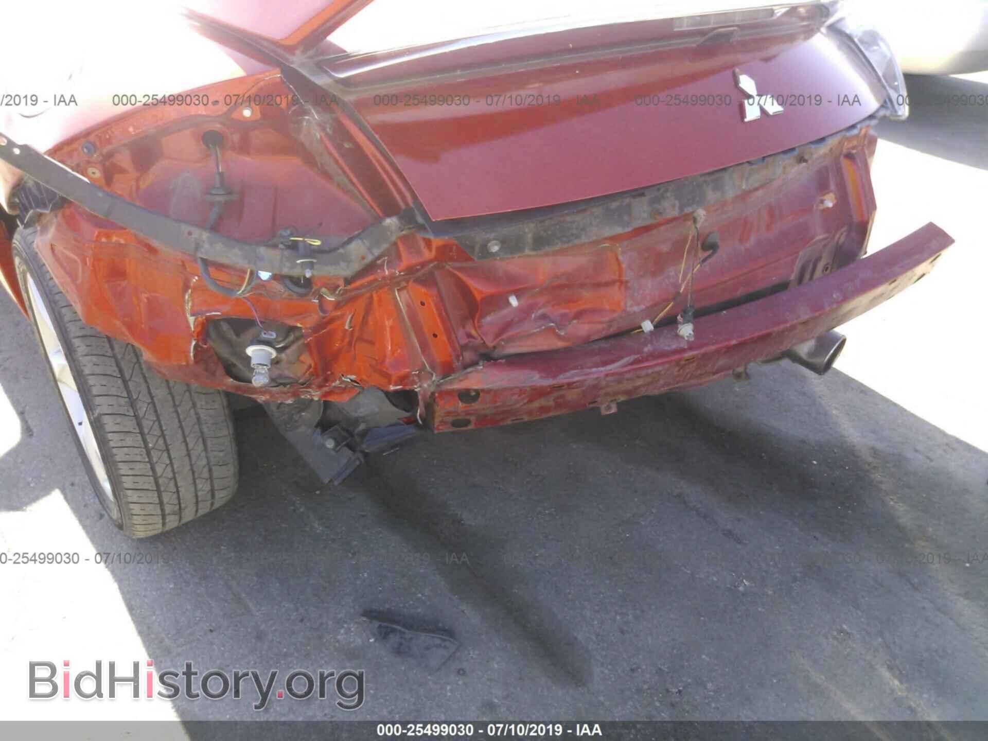 2007 MITSUBISHI ECLIPSE - VIN: 4A3AK34T17E004735 - Фото 6