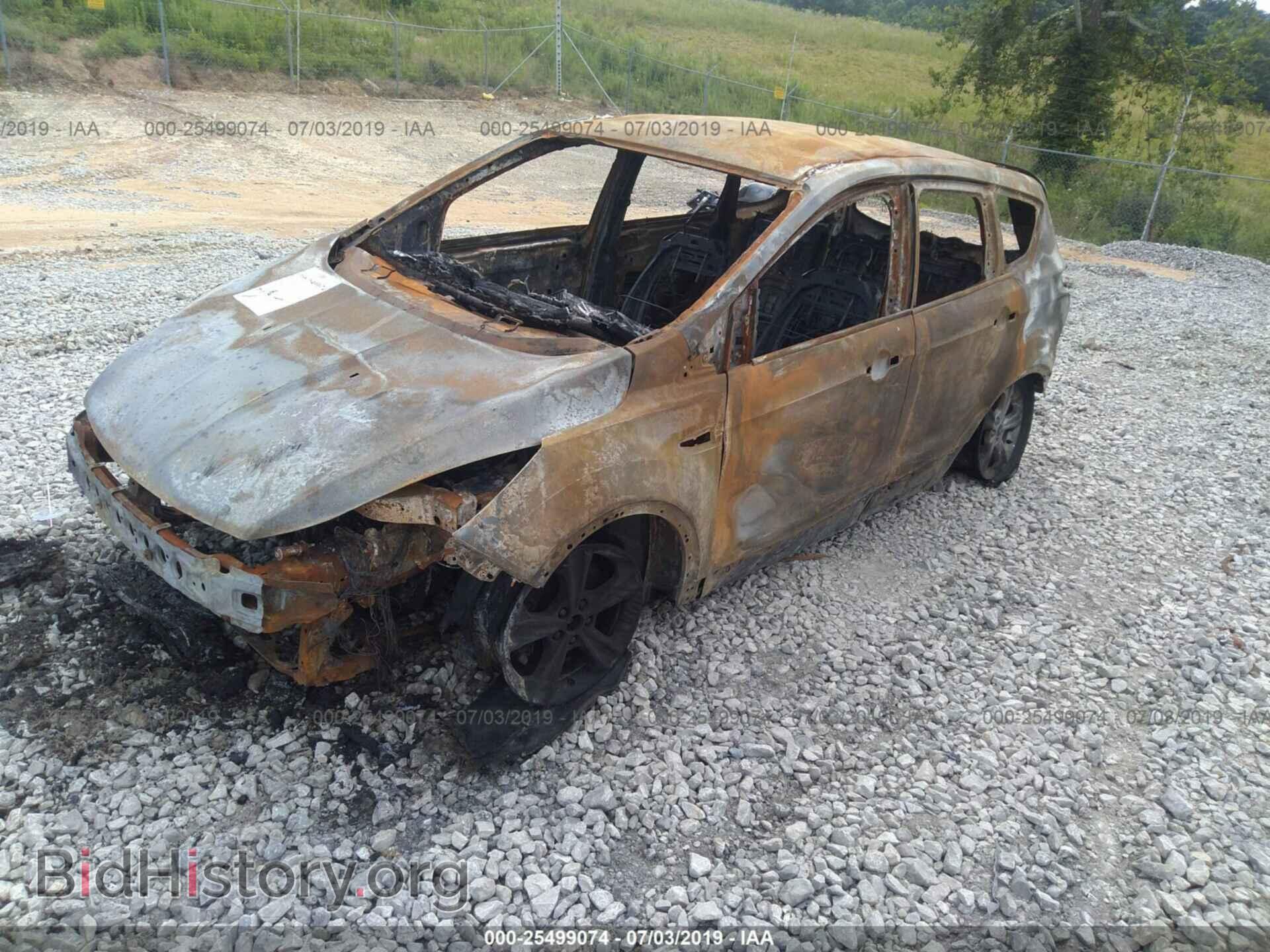 2014 FORD ESCAPE - VIN: 1FMCU0GX7EUC36046 - Фото 2