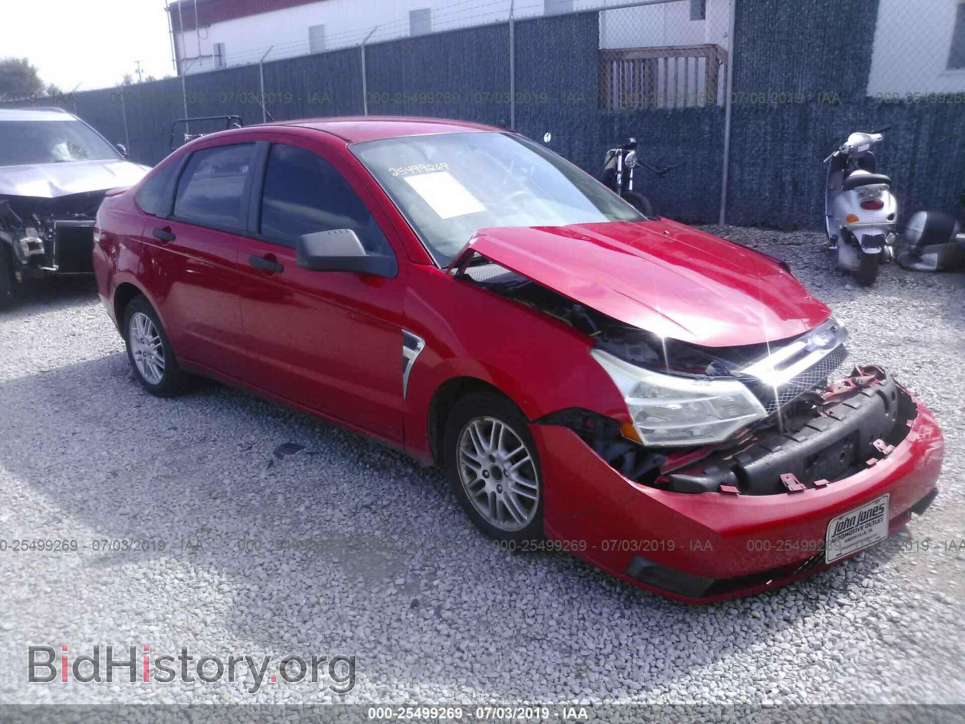 Фотография 1FAHP35N48W202052 - FORD FOCUS 2008