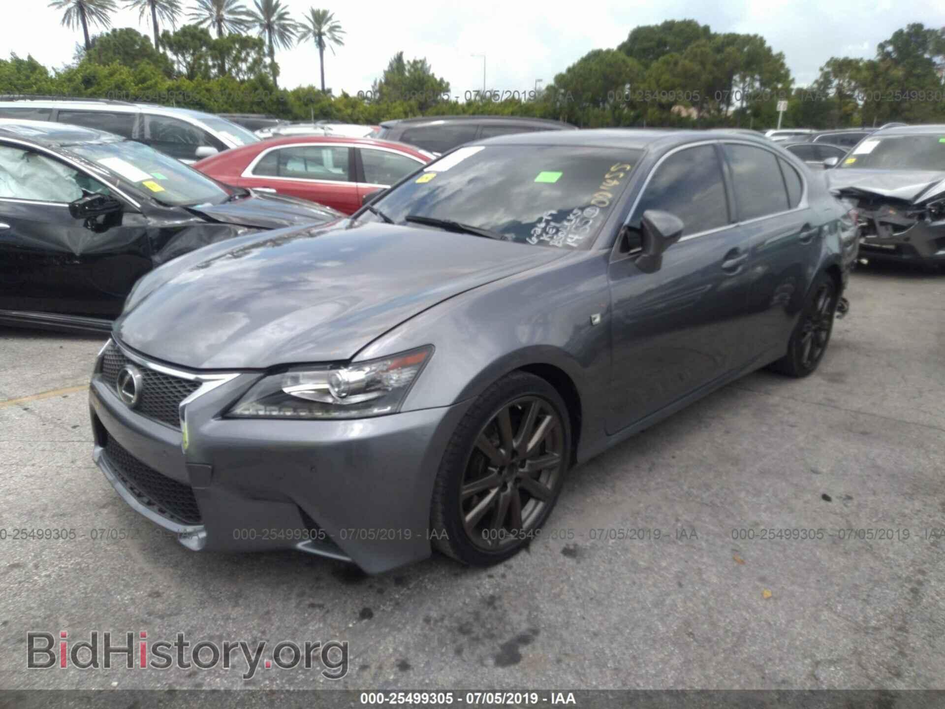 2015 LEXUS GS - VIN: JTHBE1BLXFA001455 - Фото 2