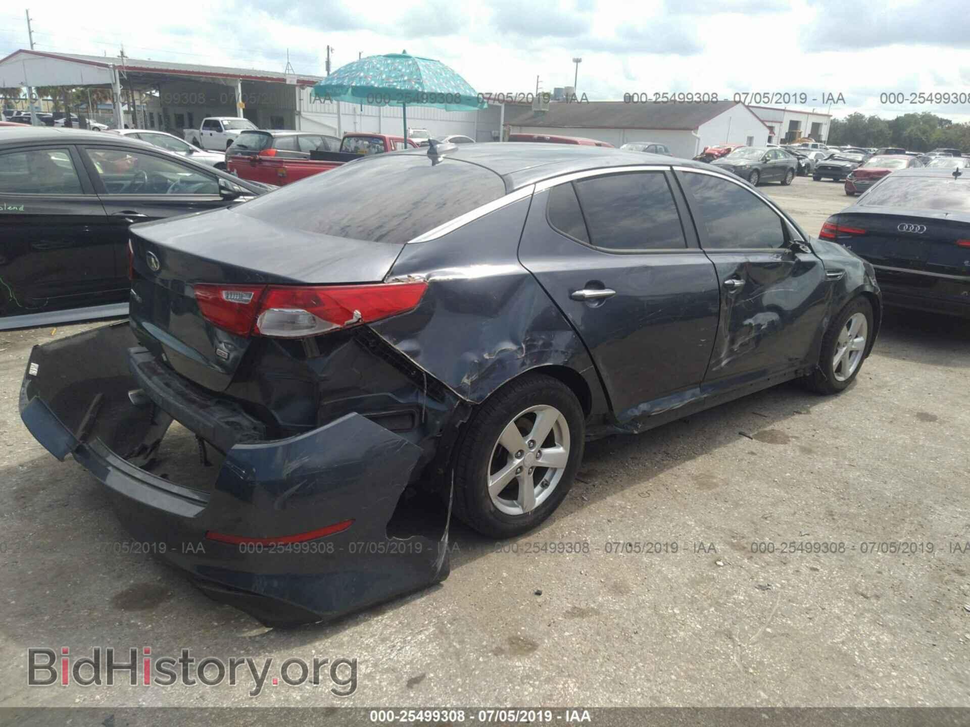 2015 KIA OPTIMA - VIN: KNAGM4A75F5596494 - Photo 4