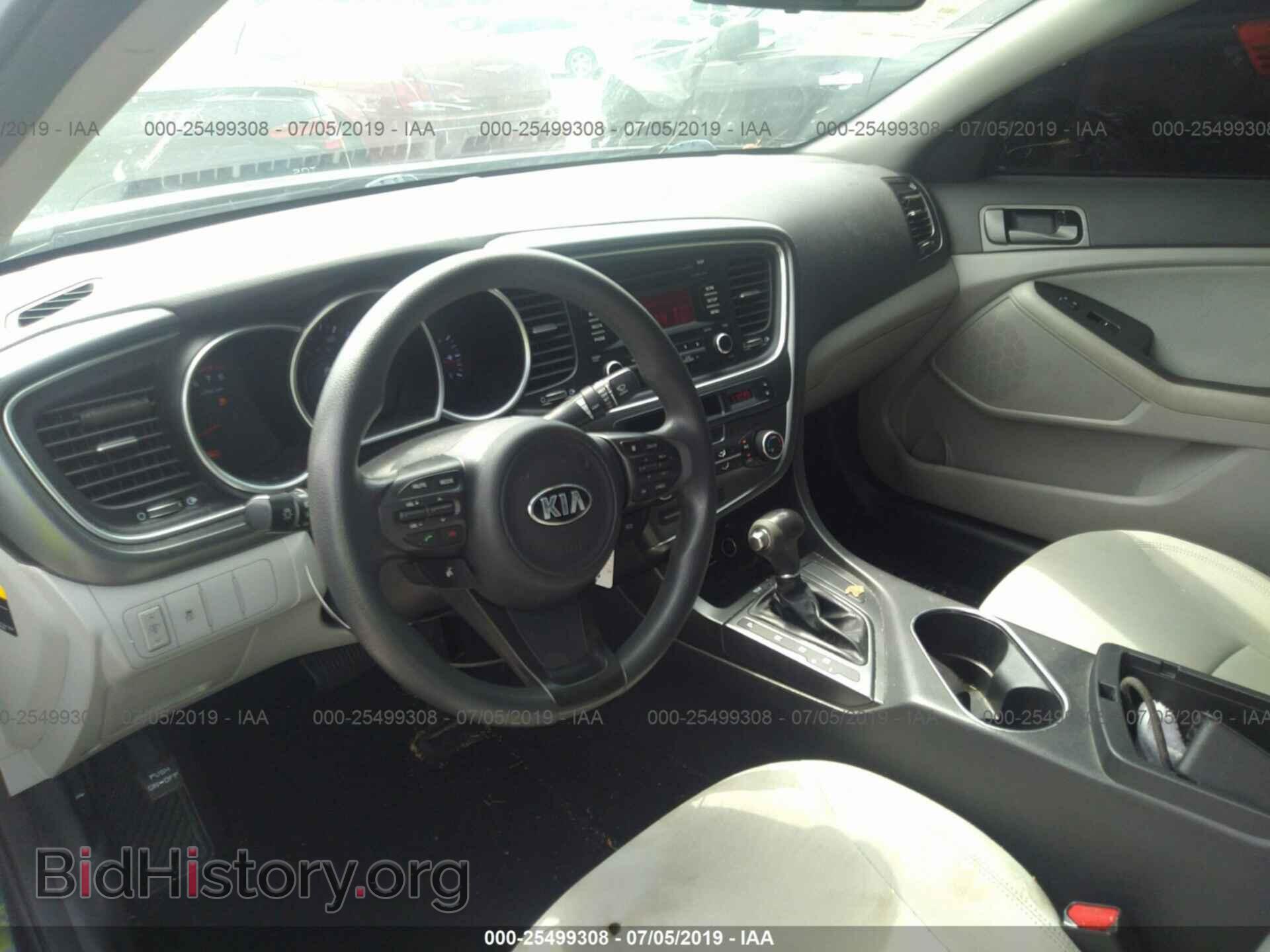 2015 KIA OPTIMA - VIN: KNAGM4A75F5596494 - Photo 5