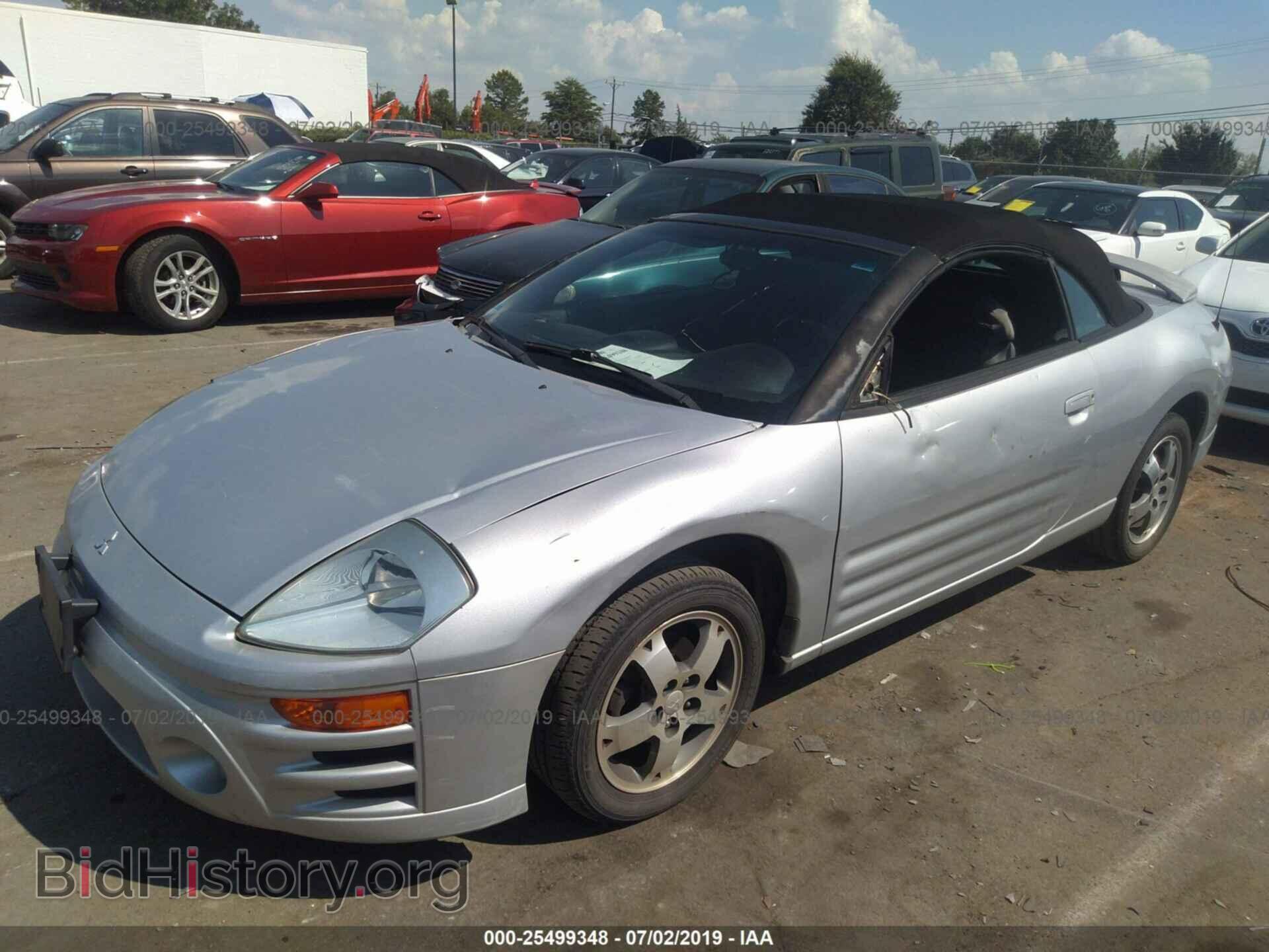 2004 MITSUBISHI ECLIPSE - VIN: 4A3AE45GX4E051840 - Photo 2