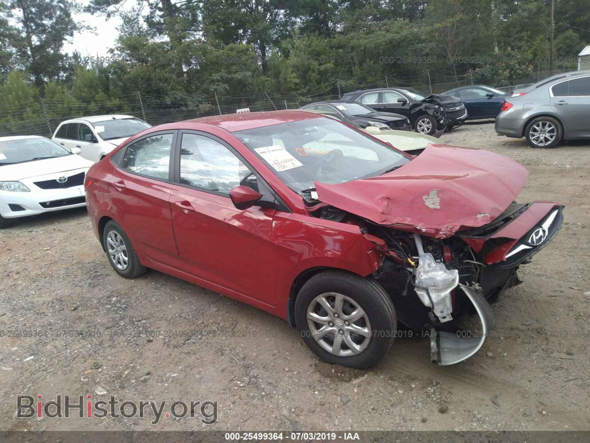 Фотография KMHCT4AE8DU313197 - HYUNDAI ACCENT 2013