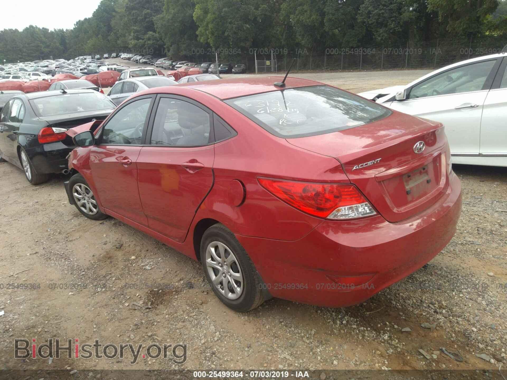 2013 HYUNDAI ACCENT - VIN: KMHCT4AE8DU313197 - Фото 3